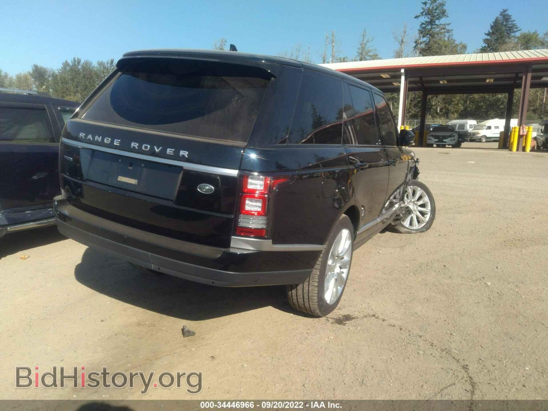 2015 LAND ROVER RANGE ROVER - VIN: SALGS2TF7FA219098 - Фото 4