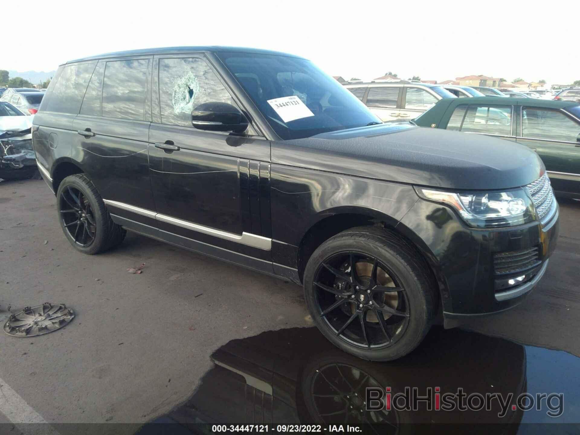 Фотография SALGV2TFXFA213934 - LAND ROVER RANGE ROVER 2015