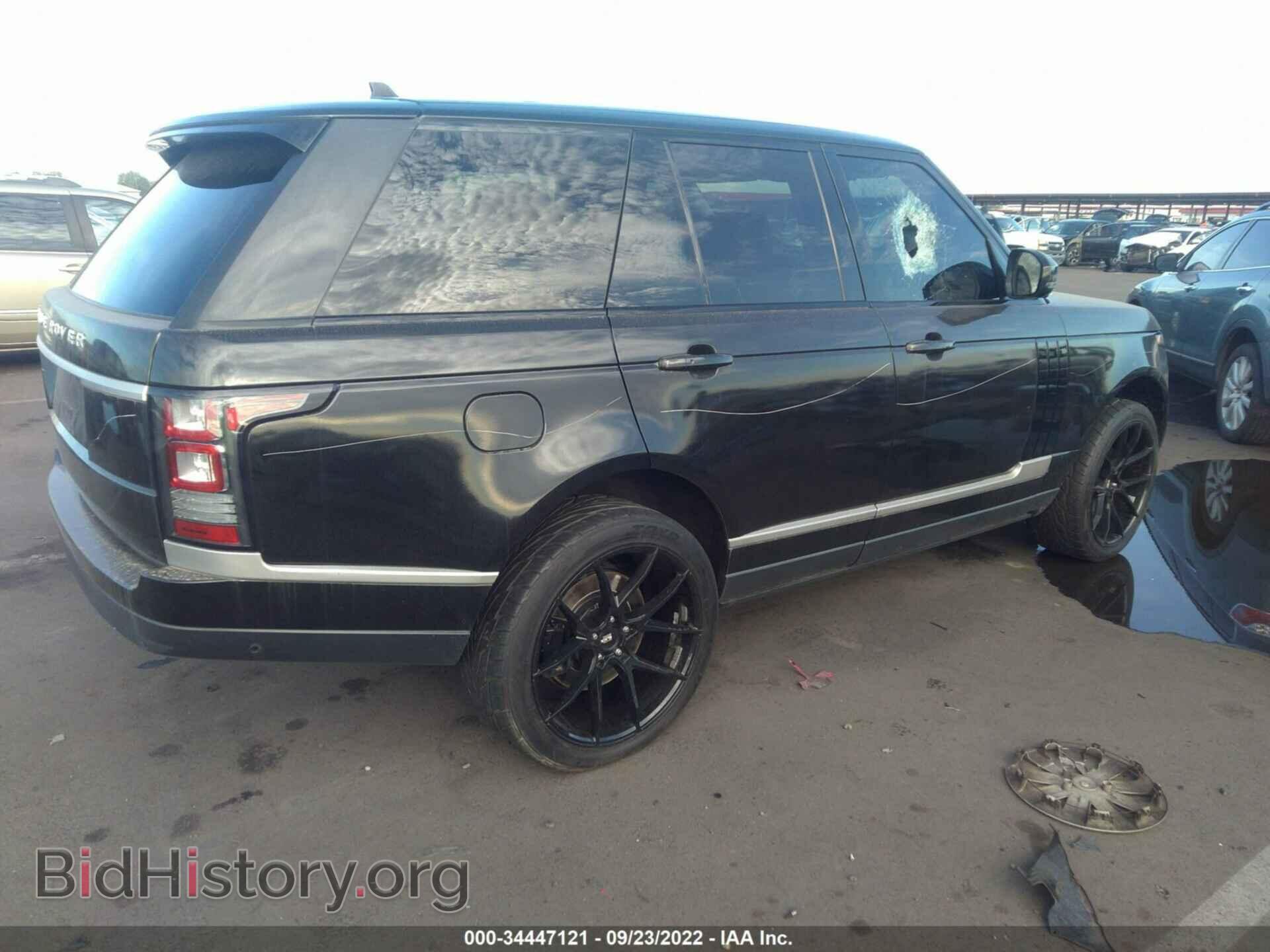 2015 LAND ROVER RANGE ROVER - VIN: SALGV2TFXFA213934 - Фото 4