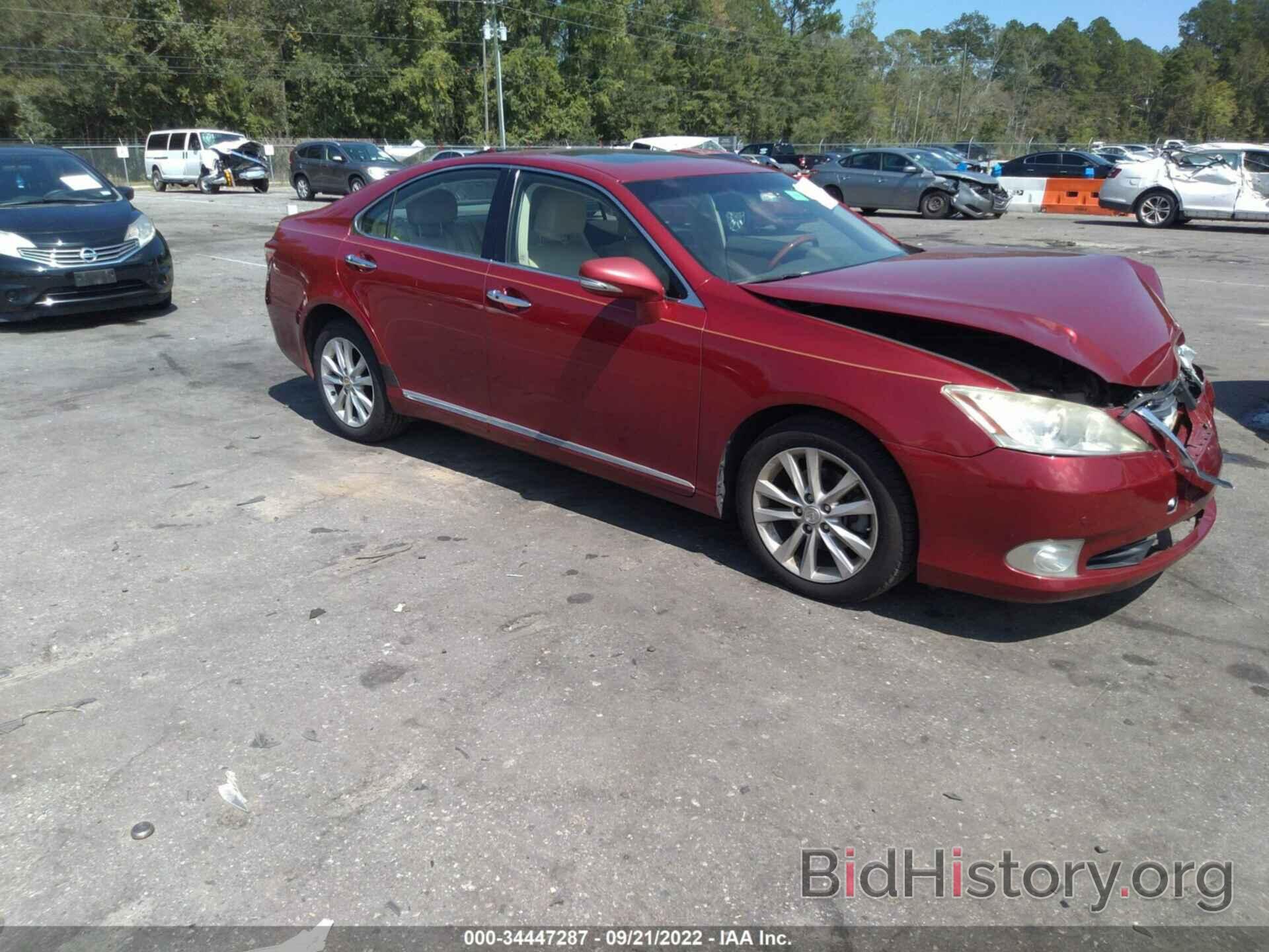 Photo JTHBK1EG6A2394512 - LEXUS ES 350 2010