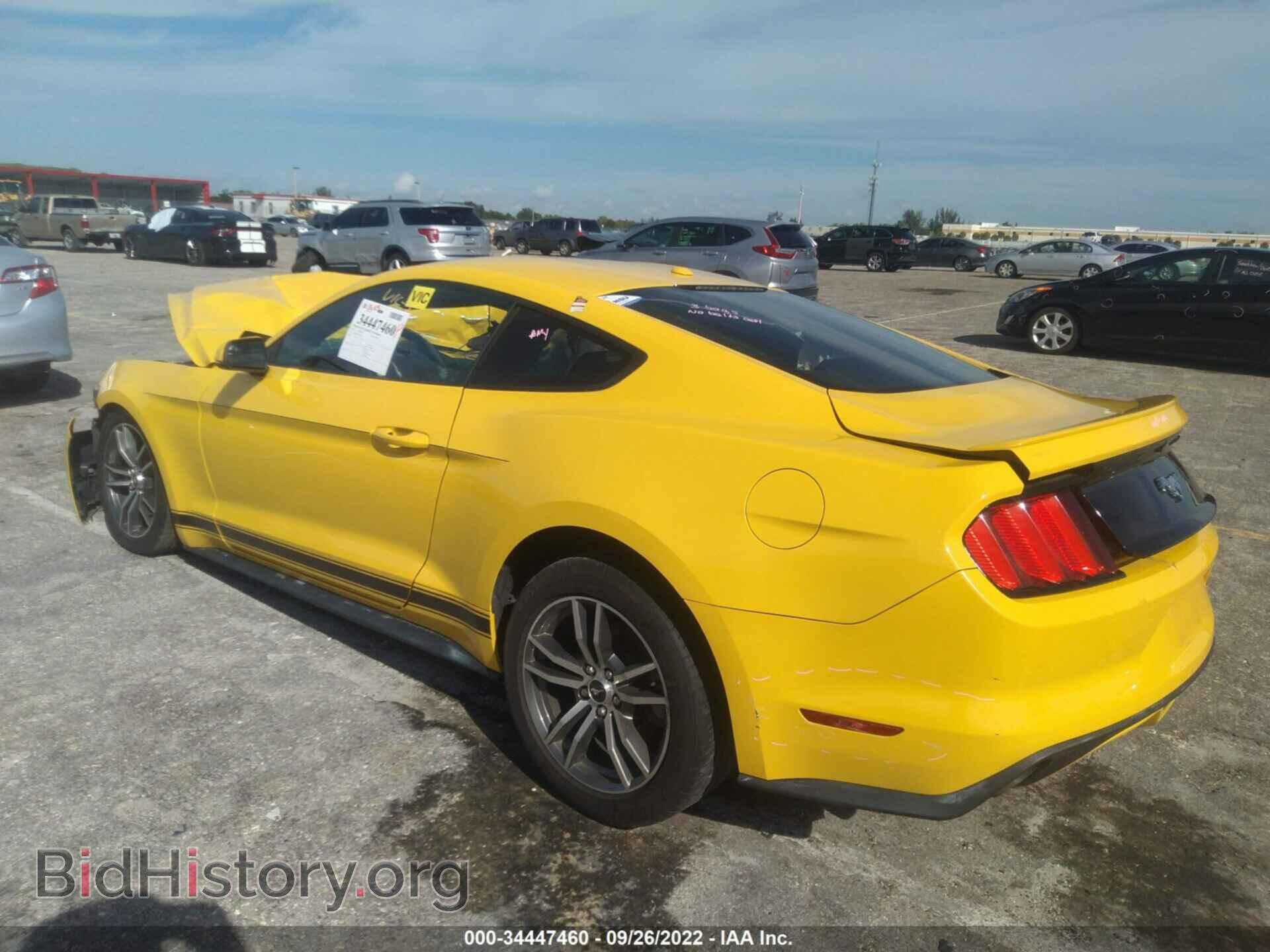 2016 FORD MUSTANG - VIN: 1FA6P8TH4G5307695 - Фото 3