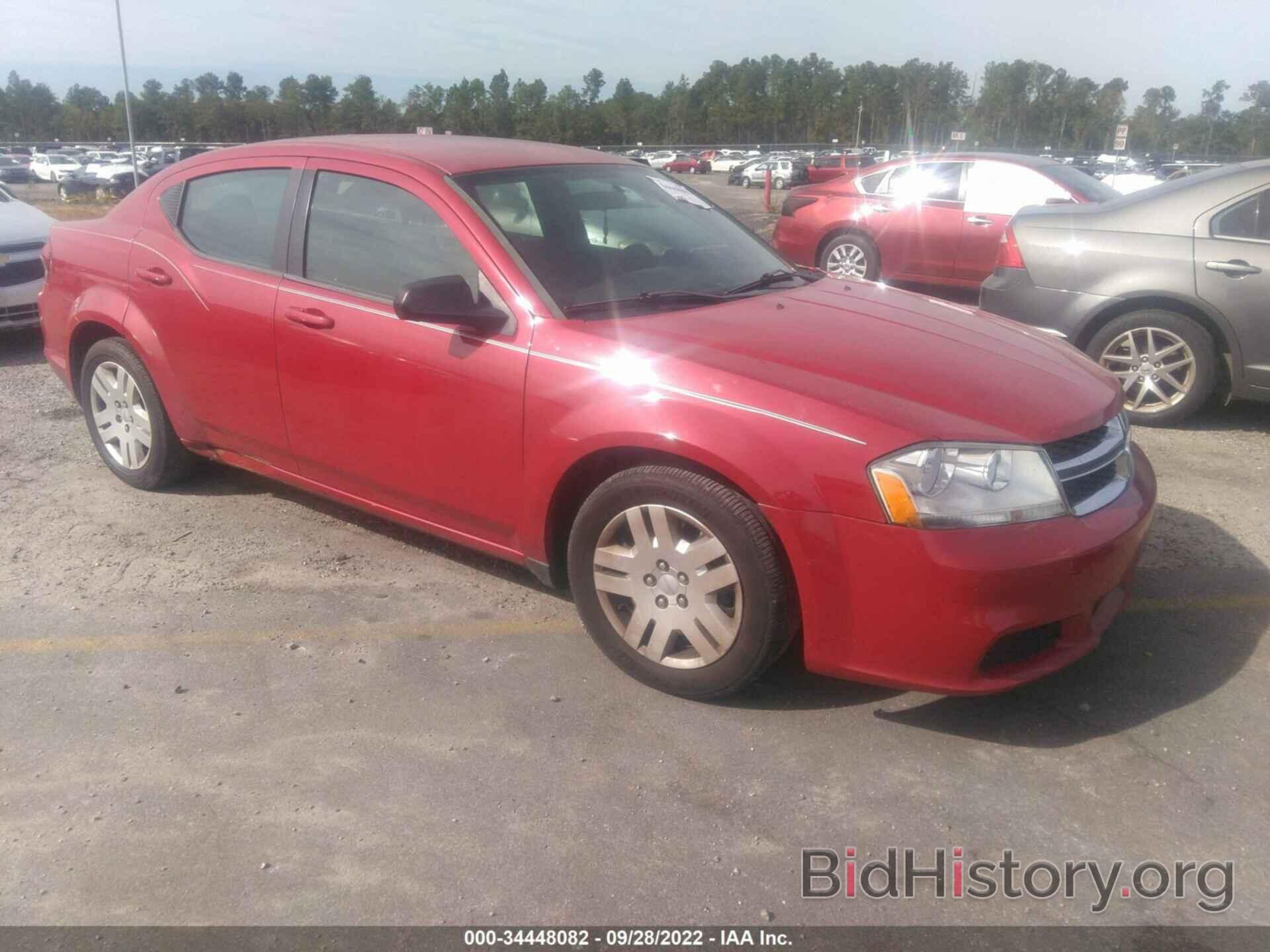 Photo 1C3CDZAB3EN108455 - DODGE AVENGER 2014