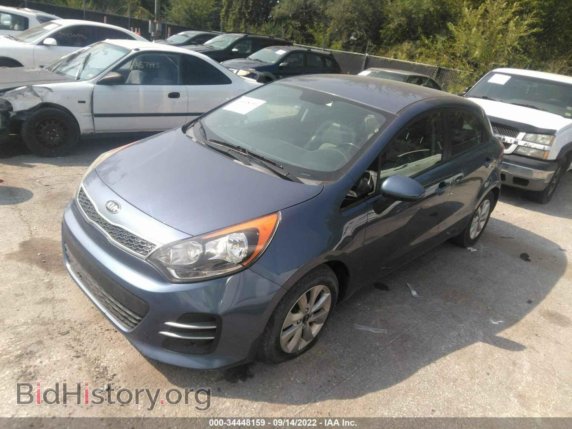 2016 KIA RIO - VIN: KNADN5A36G6629467 - Фото 2