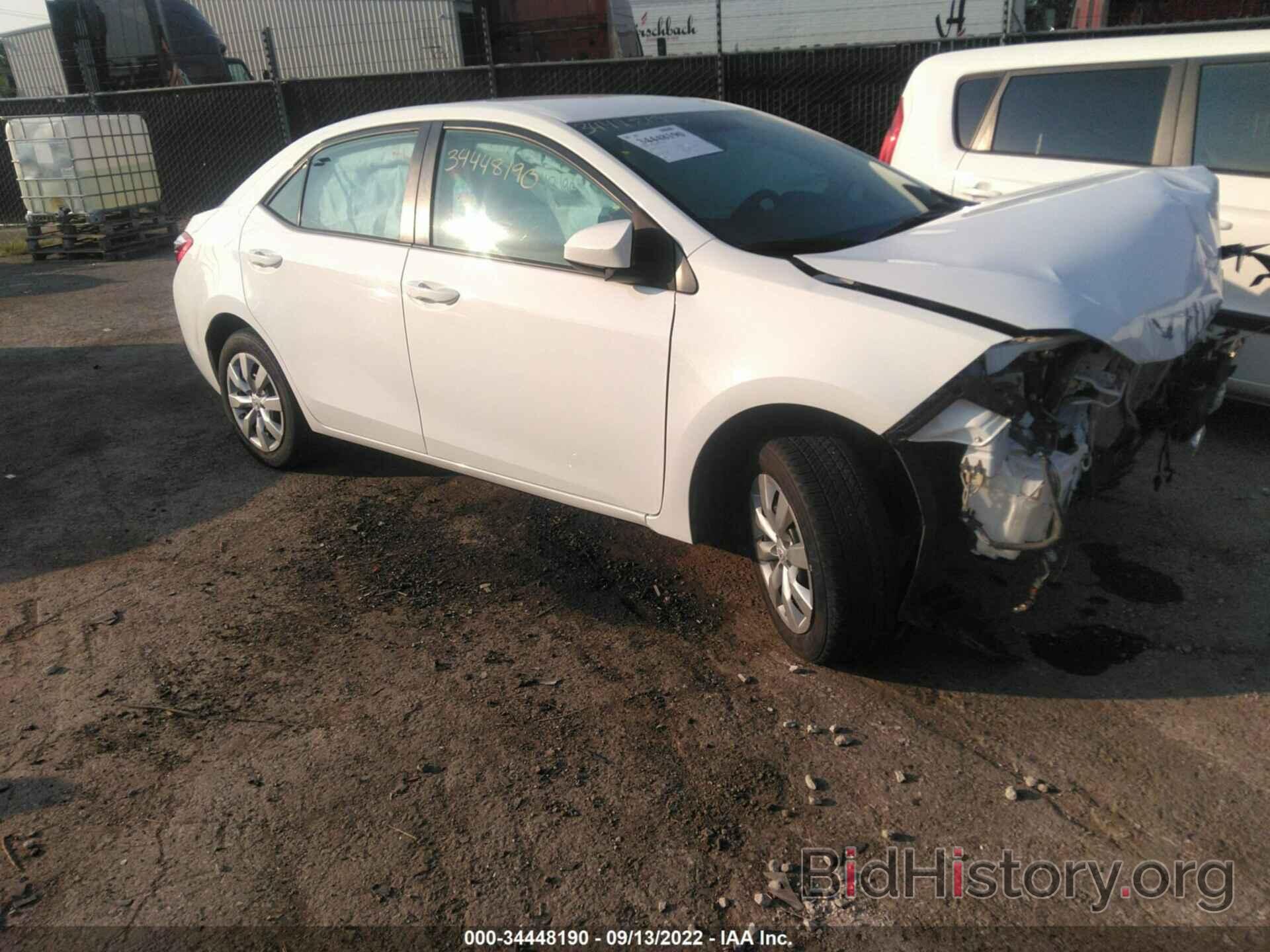 Photo 2T1BURHE2FC440267 - TOYOTA COROLLA 2015