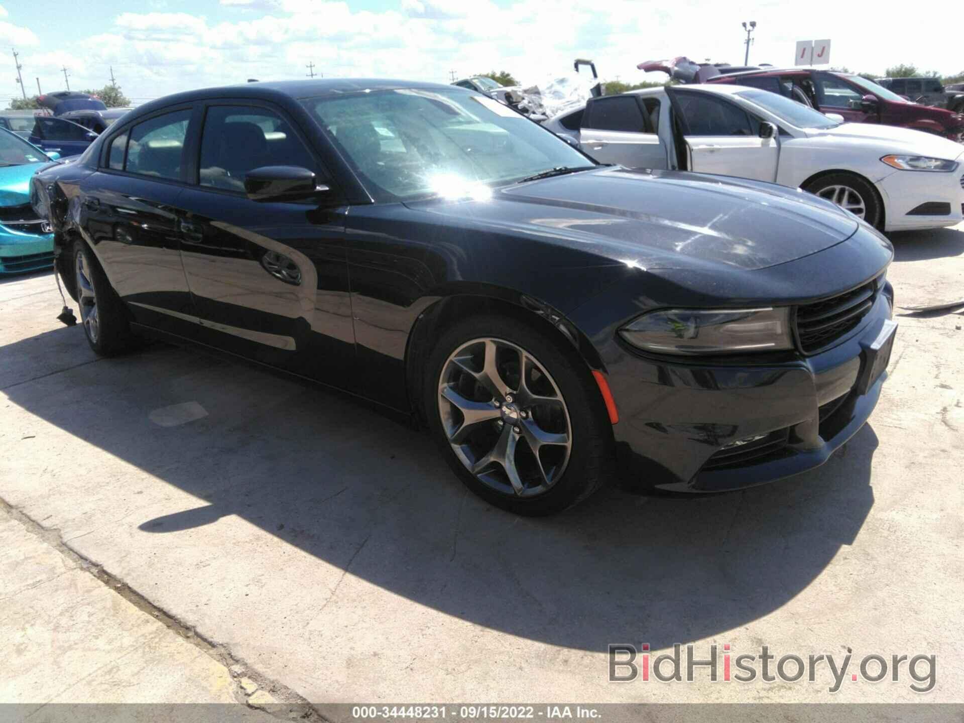 Photo 2C3CDXHG5FH738185 - DODGE CHARGER 2015