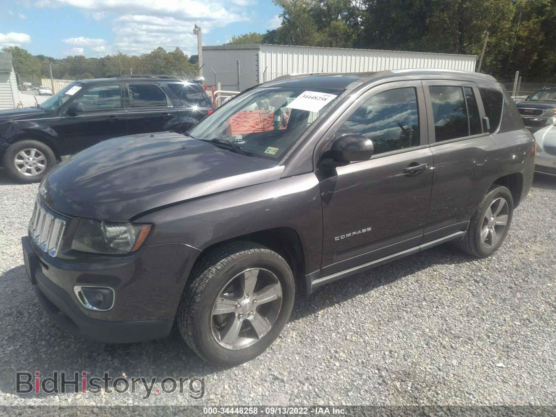 2016 JEEP COMPASS - VIN: 1C4NJDEB5GD598853 - Фото 2
