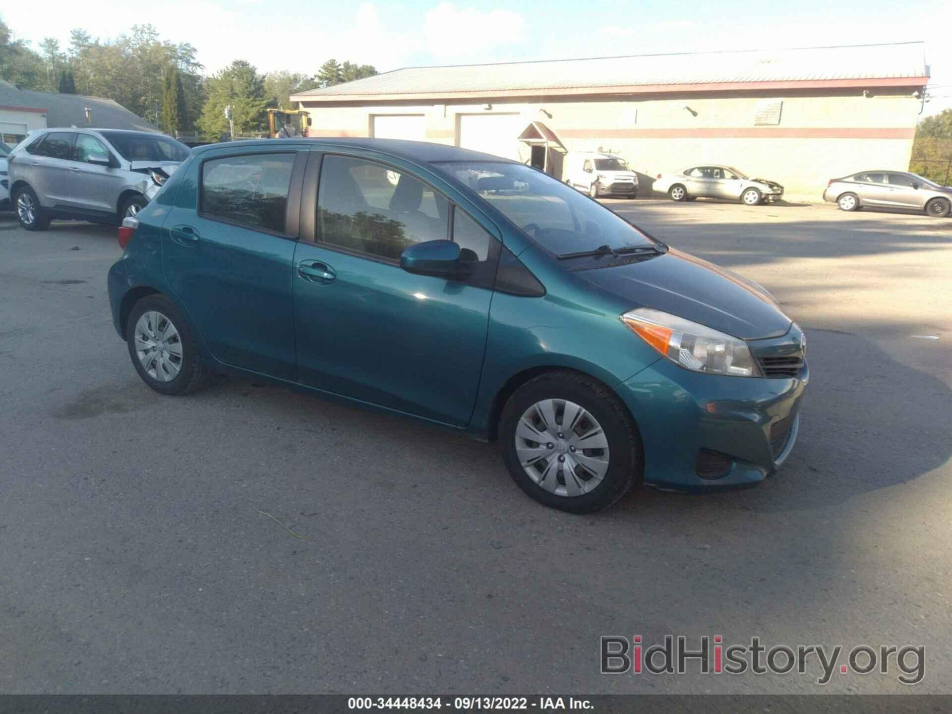 Photo JTDKTUD39CD542187 - TOYOTA YARIS 2012