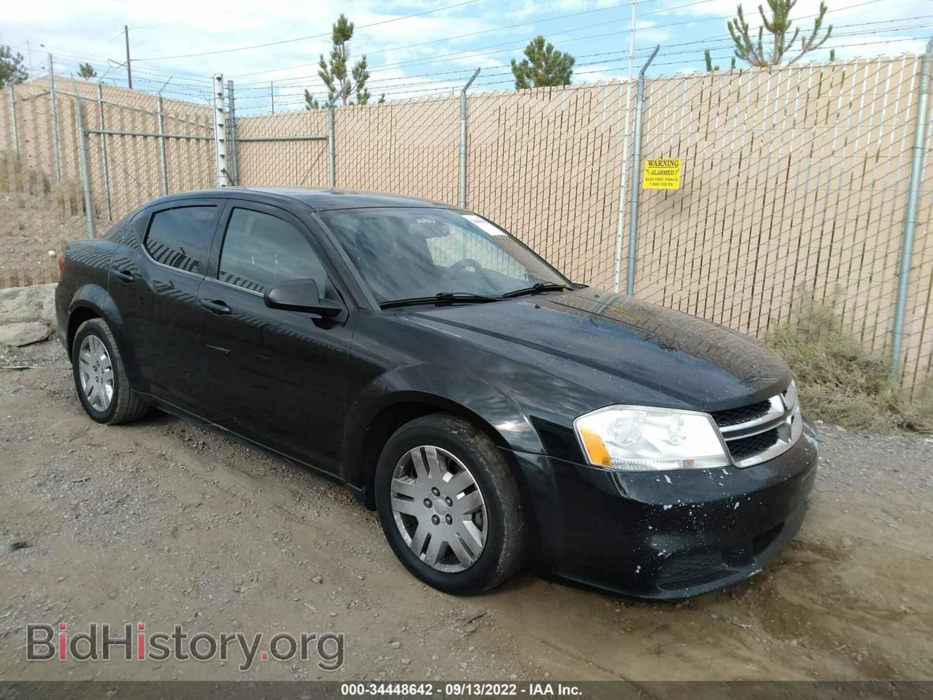 Photo 1C3CDZAB9DN576219 - DODGE AVENGER 2013