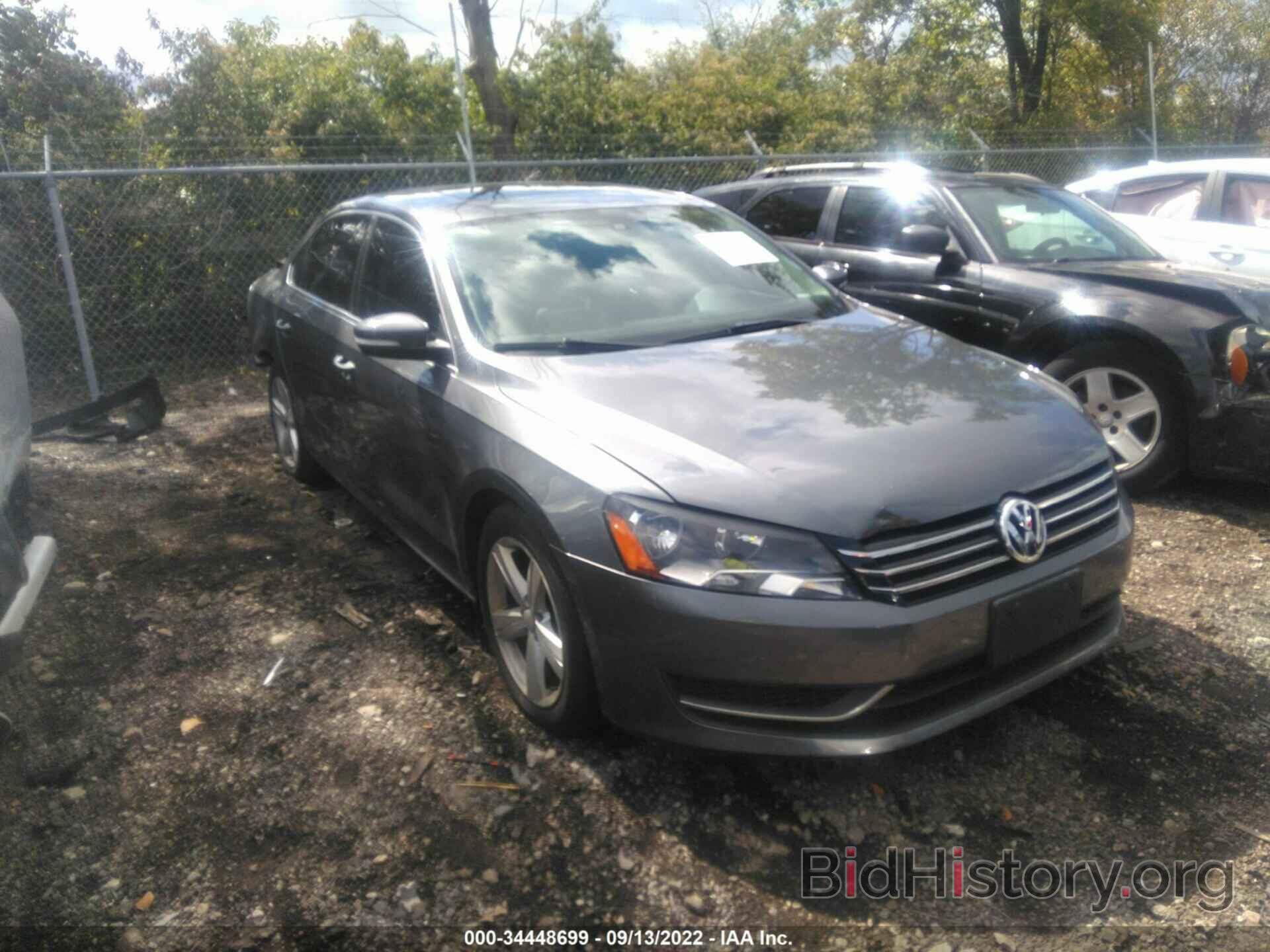 Photo 1VWBH7A36DC029040 - VOLKSWAGEN PASSAT 2013