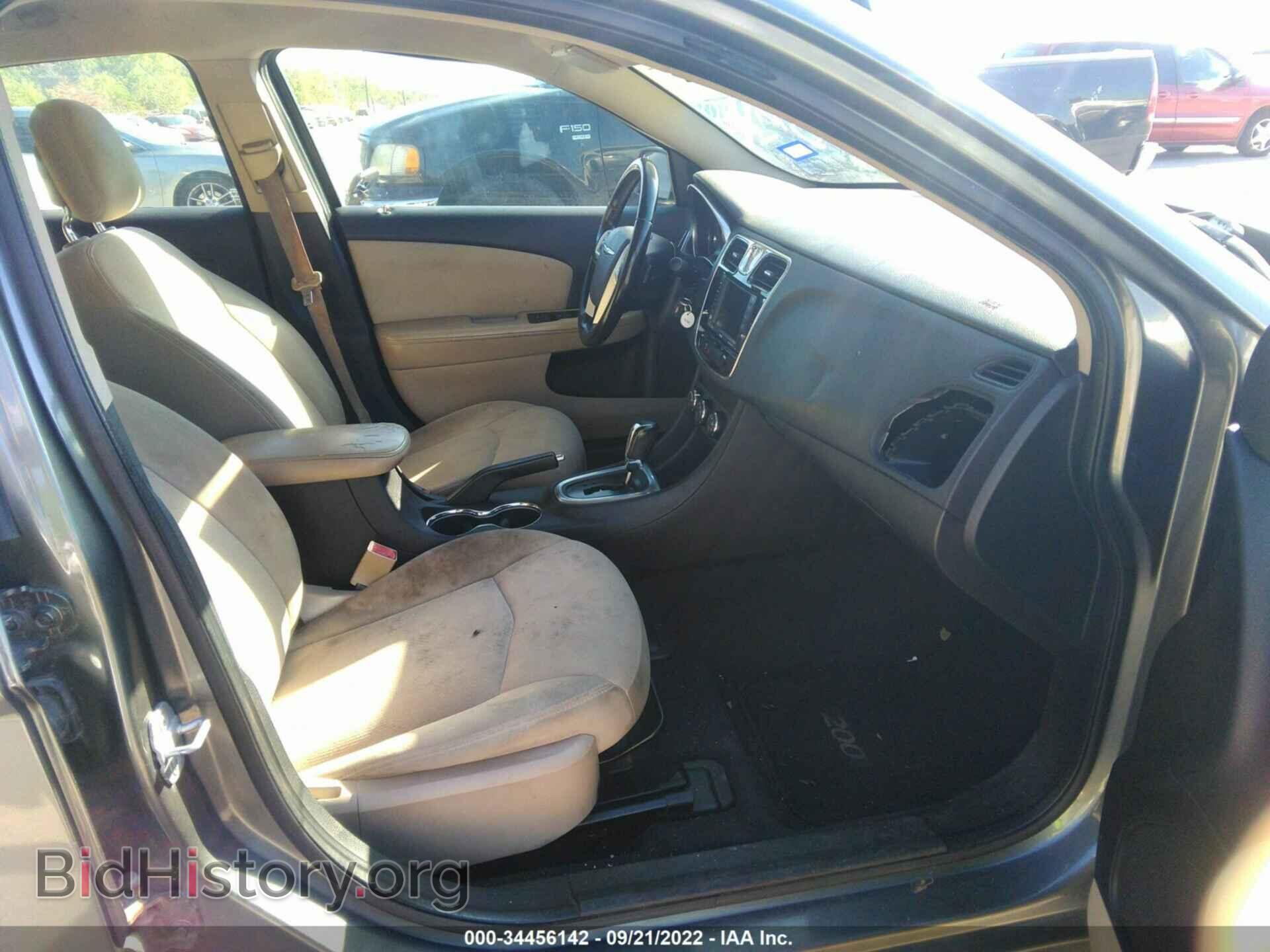 2012 CHRYSLER 200 - VIN: 1C3CCBBB7CN140508 - Фото 5