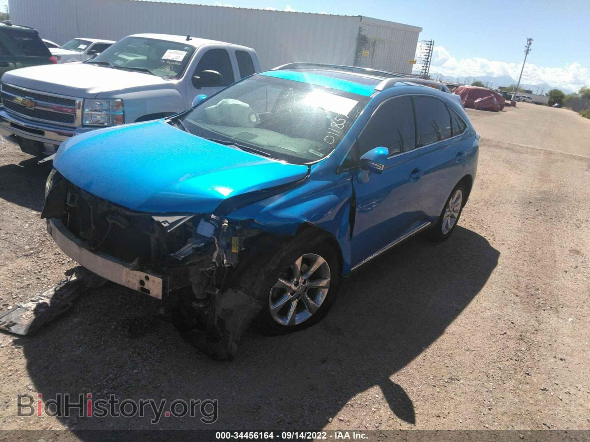 2010 LEXUS RX 350 - VIN: 2T2ZK1BA4AC011857 - Фото 2