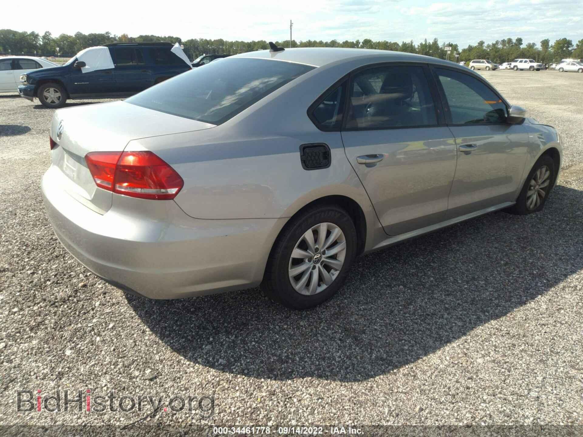 2013 VOLKSWAGEN PASSAT - VIN: 1VWAP7A39DC137912 - Фото 4