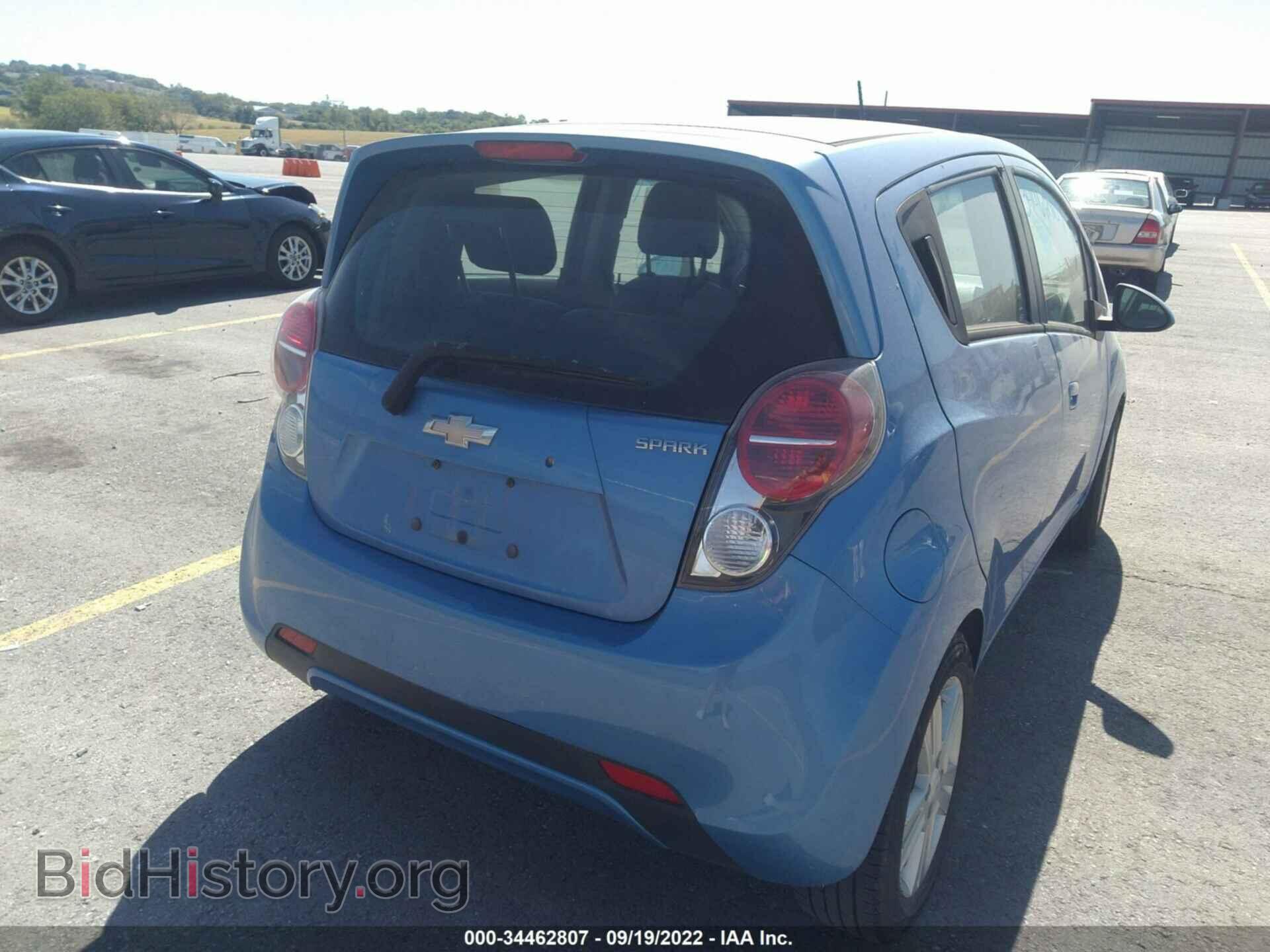 2014 CHEVROLET SPARK - VIN: KL8CB6S95EC458573 - Фото 4