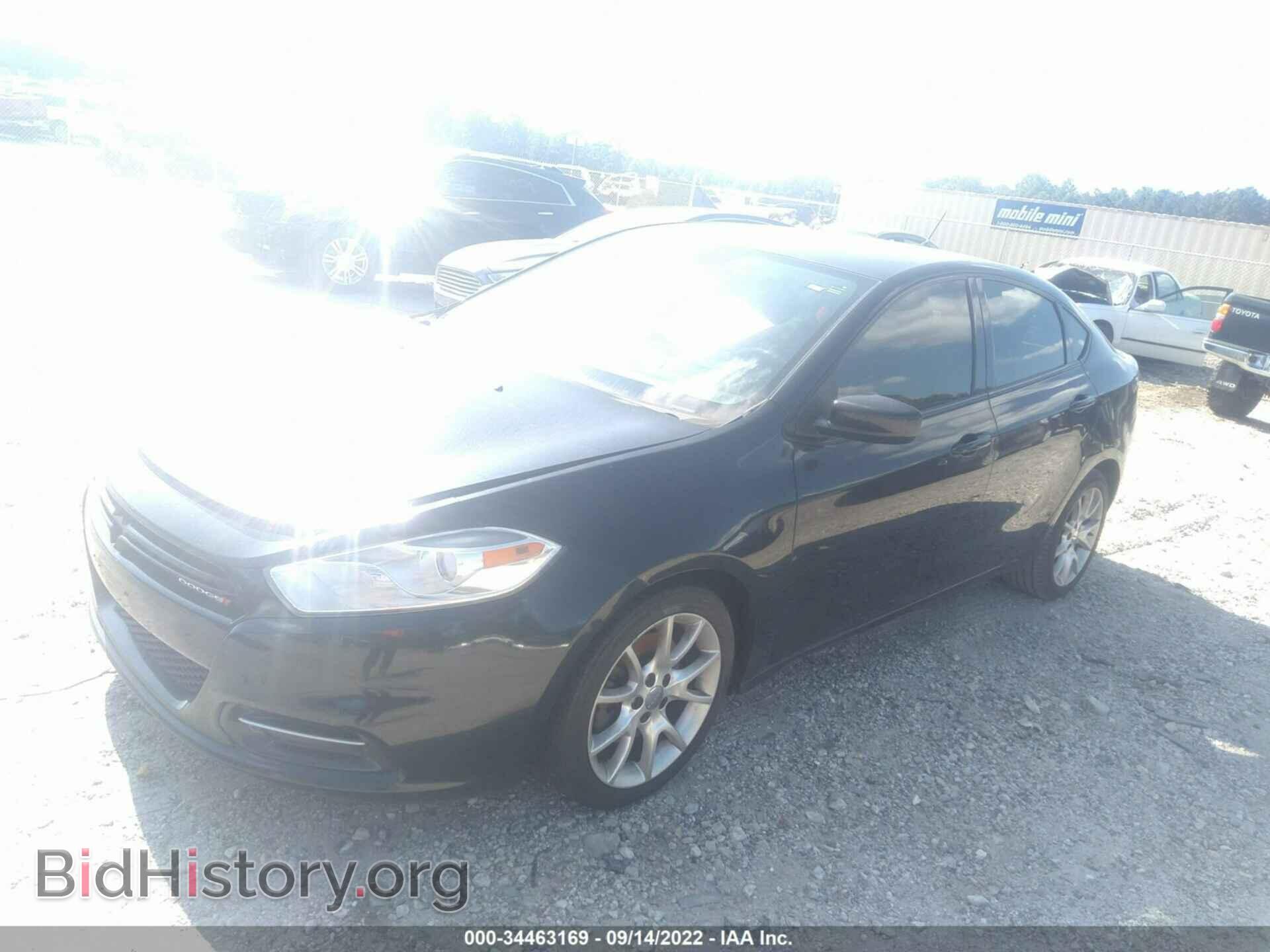 2013 DODGE DART - VIN: 1C3CDFBA1DD230496 - Фото 2
