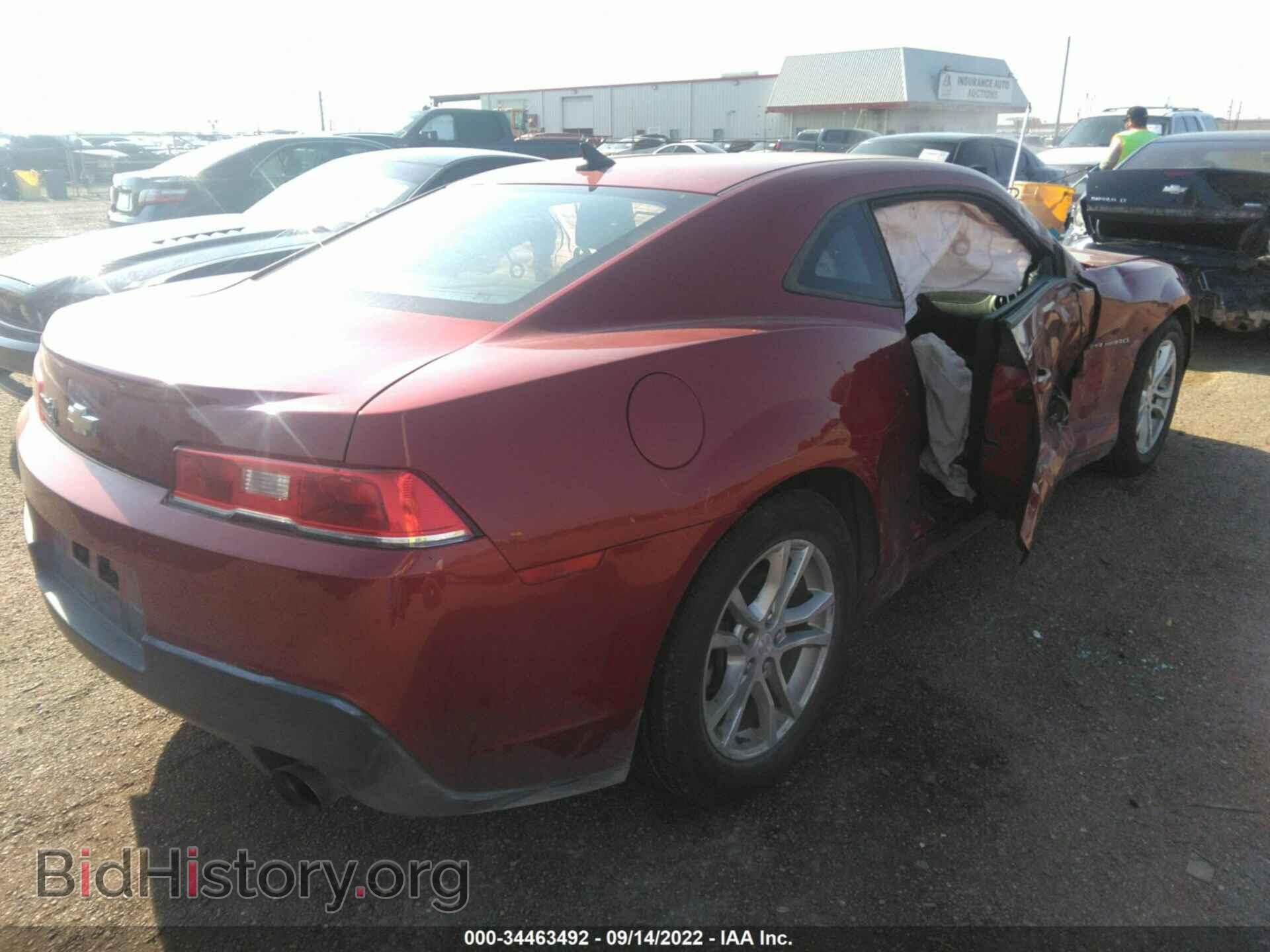 2015 CHEVROLET CAMARO - VIN: 2G1FB1E33F9170454 - Фото 4