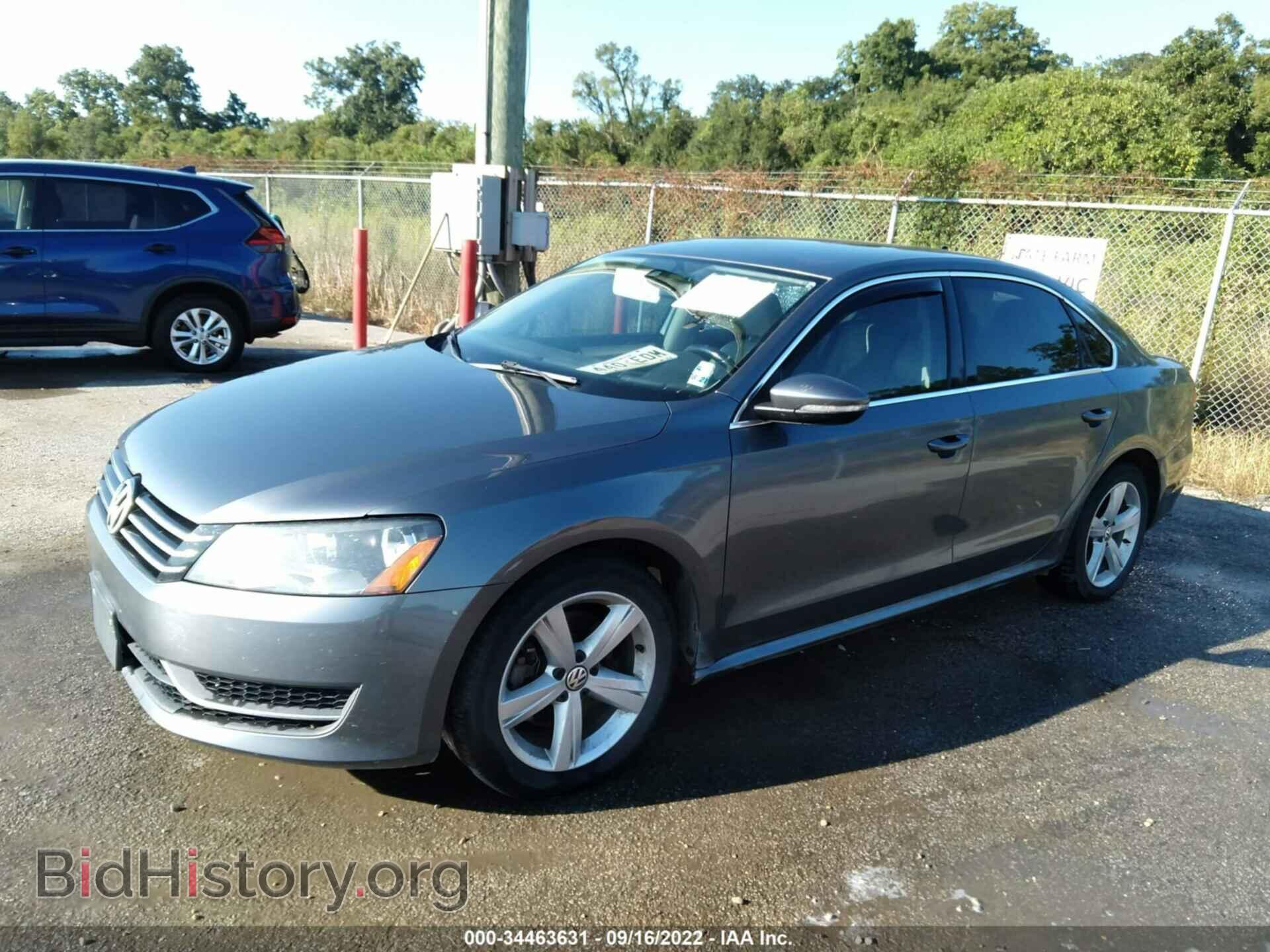 2012 VOLKSWAGEN PASSAT - VIN: 1VWBP7A36CC069989 - Фото 2
