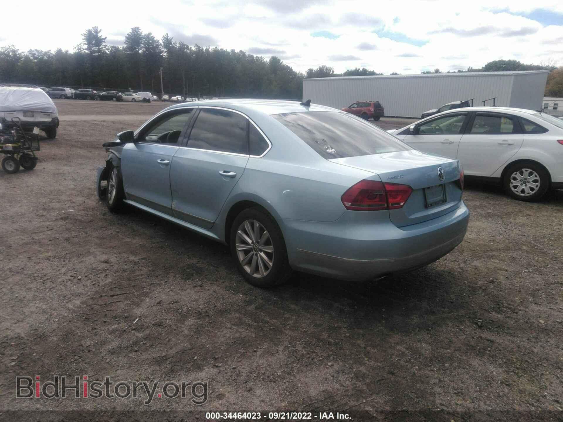 2012 VOLKSWAGEN PASSAT - VIN: 1VWCP7A30CC014992 - Фото 3