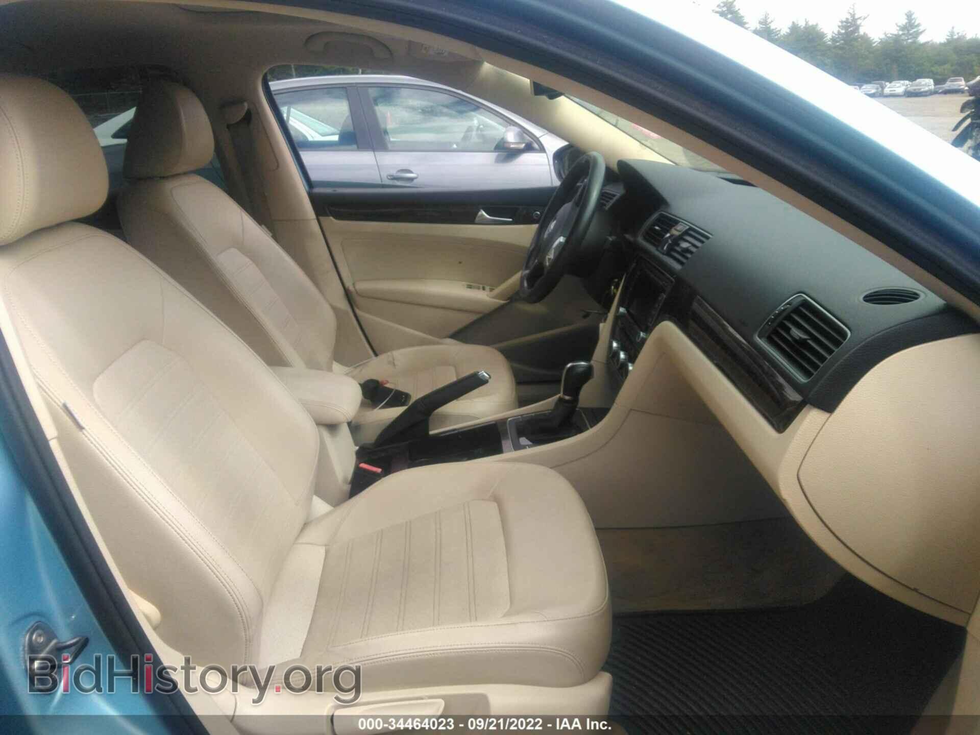 2012 VOLKSWAGEN PASSAT - VIN: 1VWCP7A30CC014992 - Фото 5