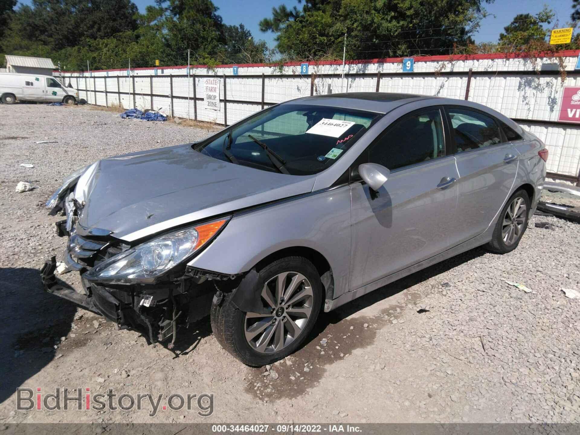 2013 HYUNDAI SONATA - VIN: 5NPEC4AC2DH607555 - Фото 2
