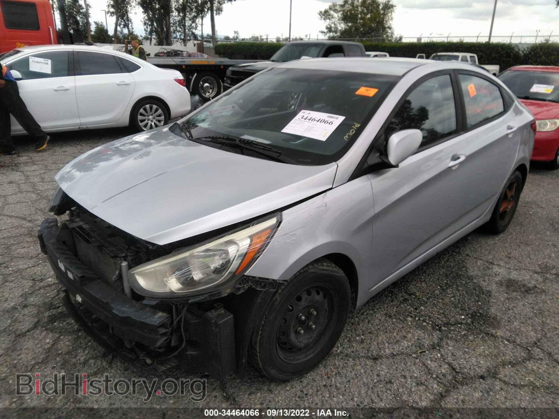 2016 HYUNDAI ACCENT - VIN: KMHCT4AE5GU077175 - Фото 2