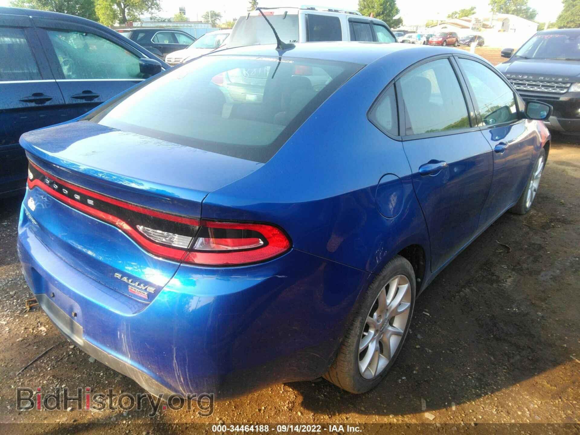 2013 DODGE DART - VIN: 1C3CDFBH2DD136138 - Фото 4