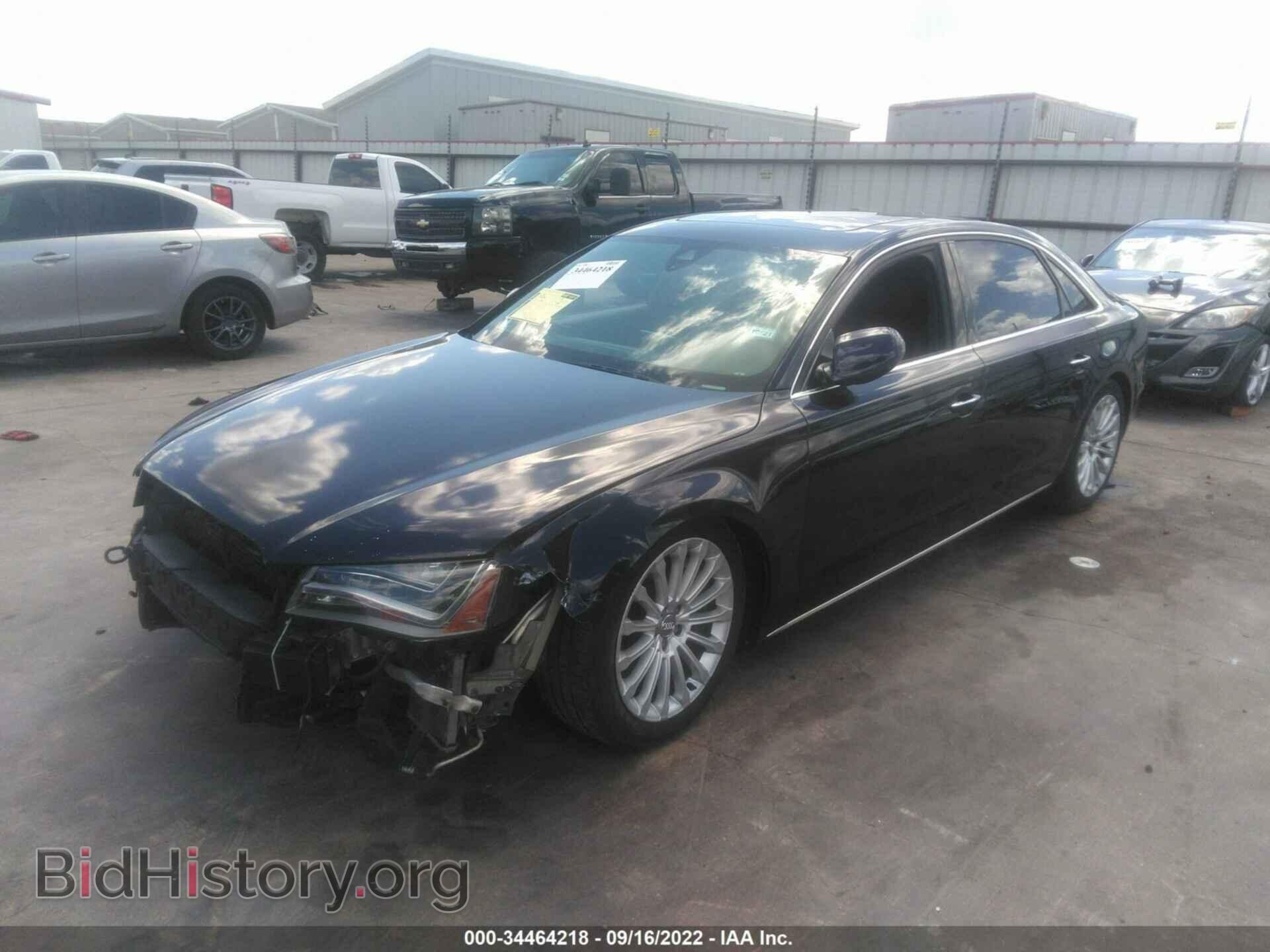 2013 AUDI A8 L - VIN: WAUR2AFD4DN016080 - Photo 2