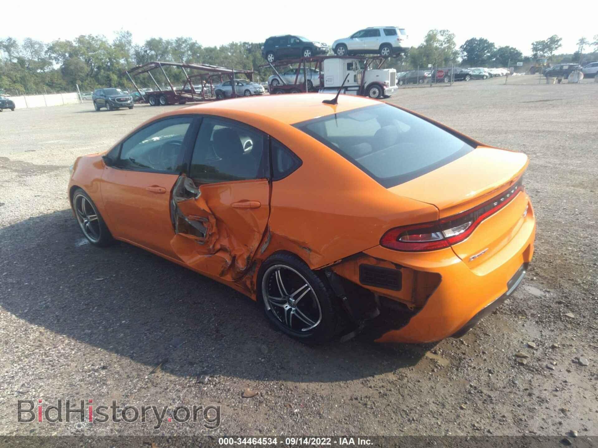 2014 DODGE DART - VIN: 1C3CDFBBXED747287 - Photo 3