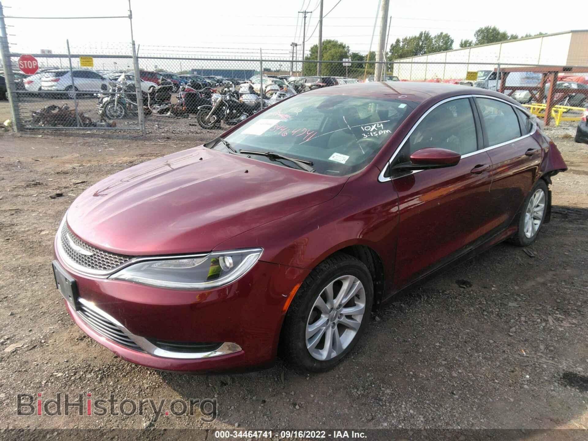 2015 CHRYSLER 200 - VIN: 1C3CCCAB5FN754632 - Фото 2