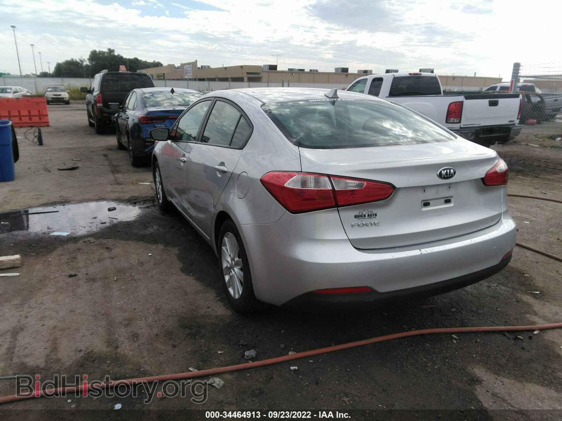 2014 KIA FORTE - VIN: KNAFX4A67E5217441 - Фото 3