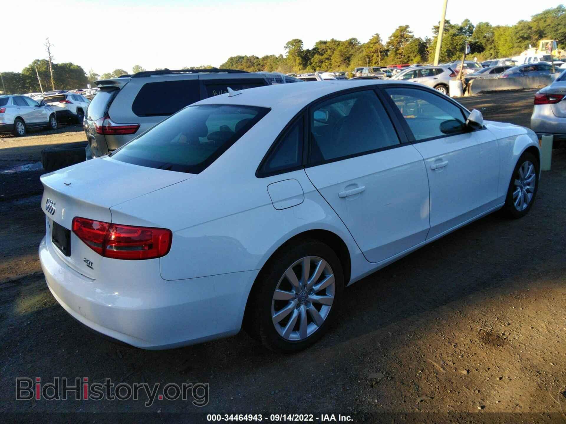 2013 AUDI A4 - VIN: WAUBFAFL8DN038970 - Фото 4