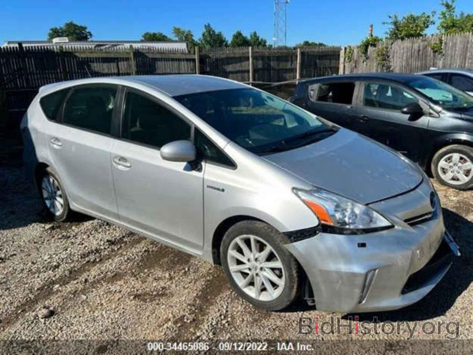 Photo JTDZN3EU3C3059777 - TOYOTA PRIUS V 2012