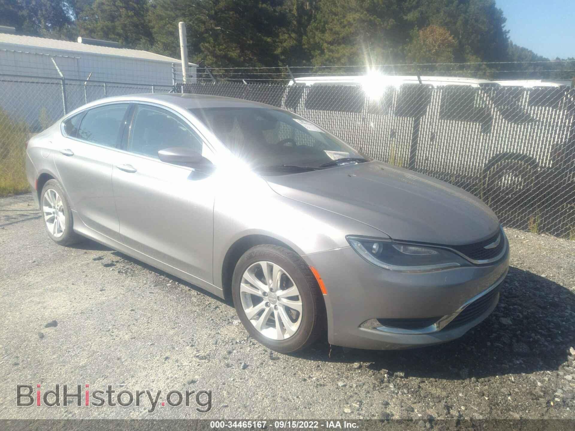 Фотография 1C3CCCAB0FN741268 - CHRYSLER 200 2015