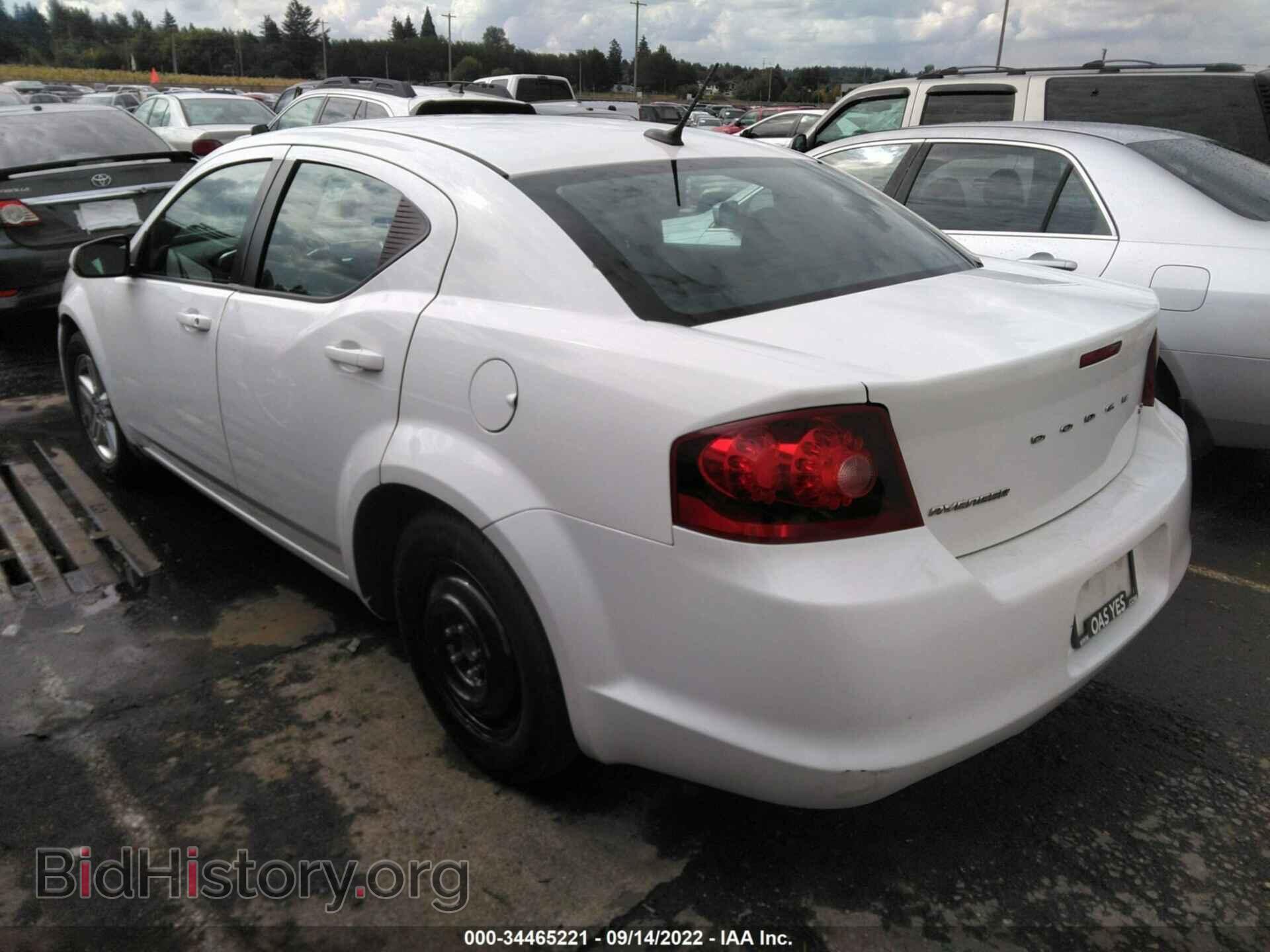 2013 DODGE AVENGER - VIN: 1C3CDZCB8DN624841 - Photo 3