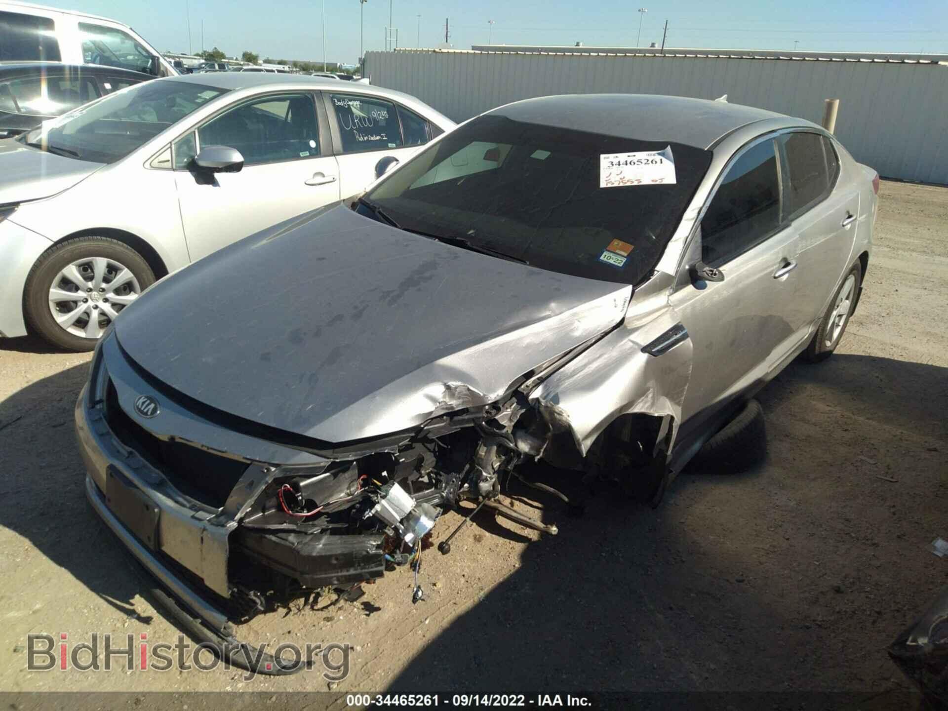 2014 KIA OPTIMA - VIN: 5XXGM4A77EG331900 - Фото 2
