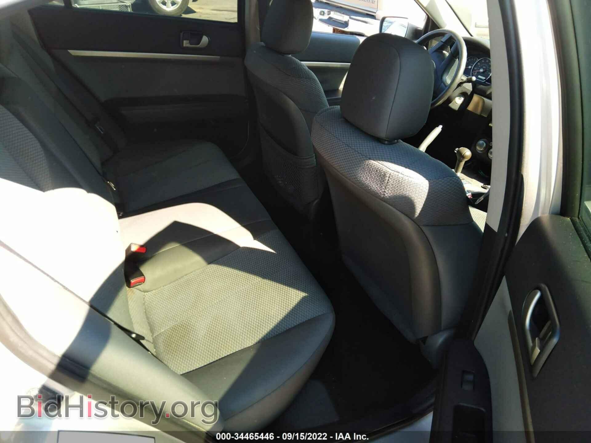 2011 MITSUBISHI GALANT - VIN: 4A32B2FF2BE019968 - Фото 8