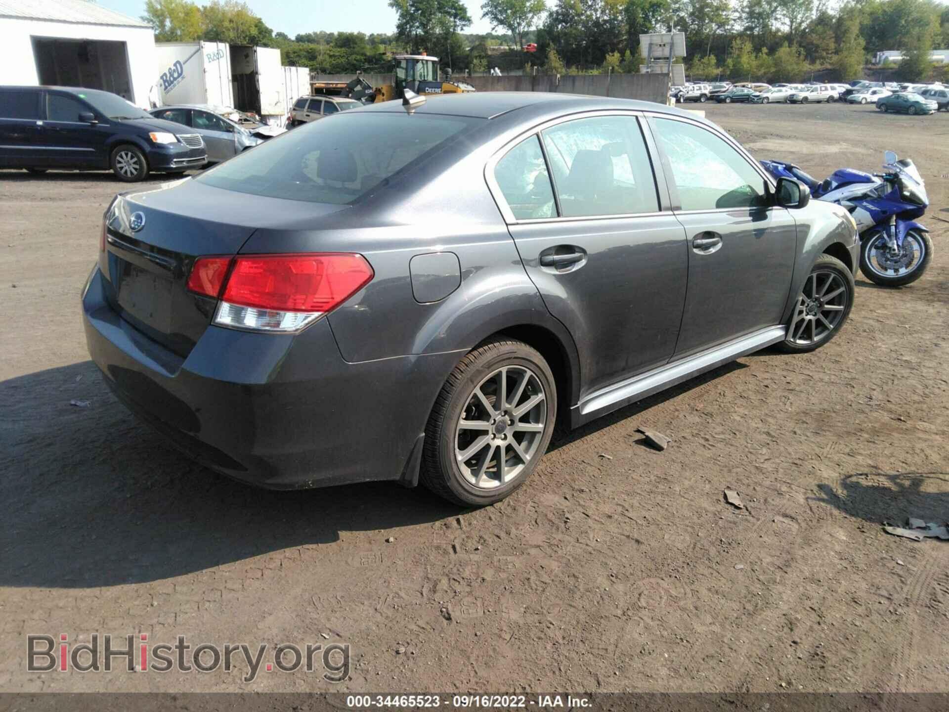 2011 SUBARU LEGACY - VIN: 4S3BMBJ64B3231514 - Фото 4
