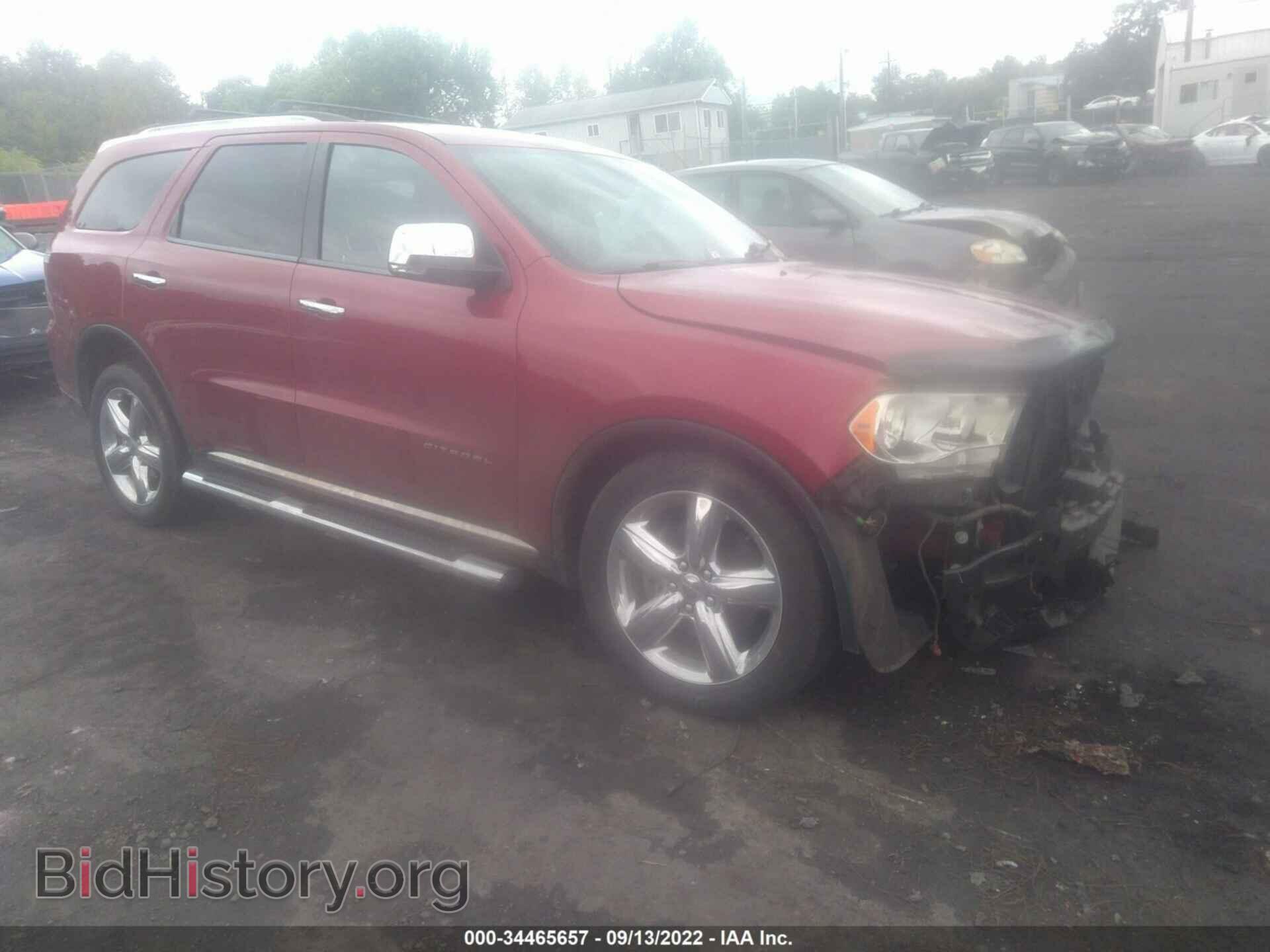 Photo 1C4RDJEG0DC701309 - DODGE DURANGO 2013
