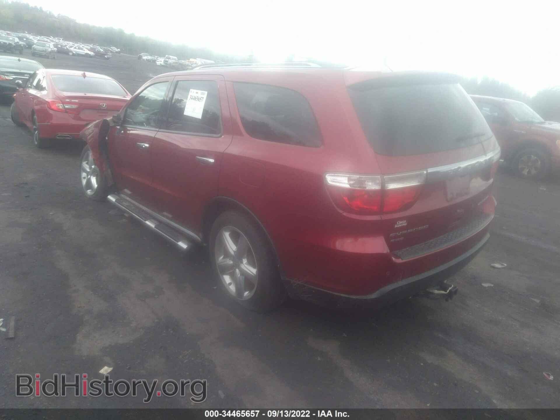 2013 DODGE DURANGO - VIN: 1C4RDJEG0DC701309 - Photo 3