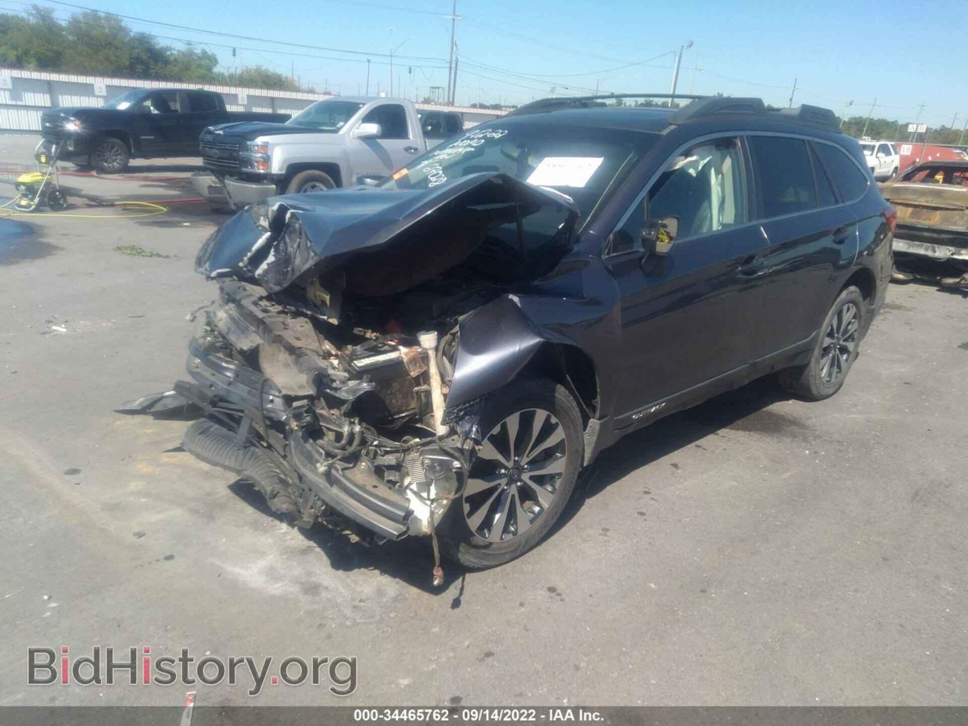 2015 SUBARU OUTBACK - VIN: 4S4BSBLC6F3237602 - Фото 2