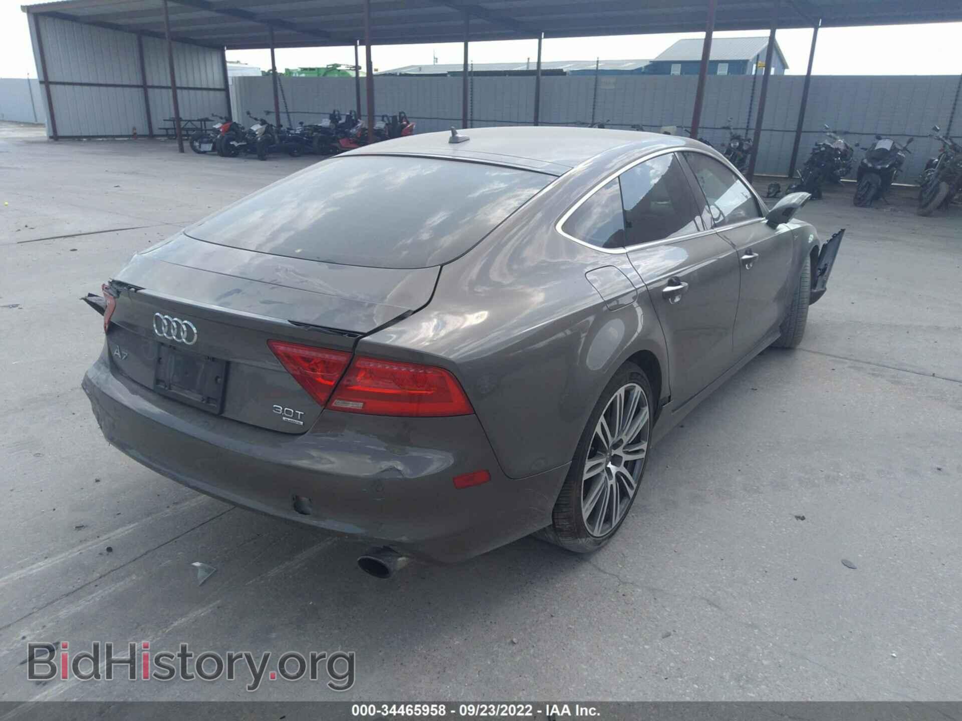 2013 AUDI A7 - VIN: WAU3GAFC7DN025399 - Фото 4