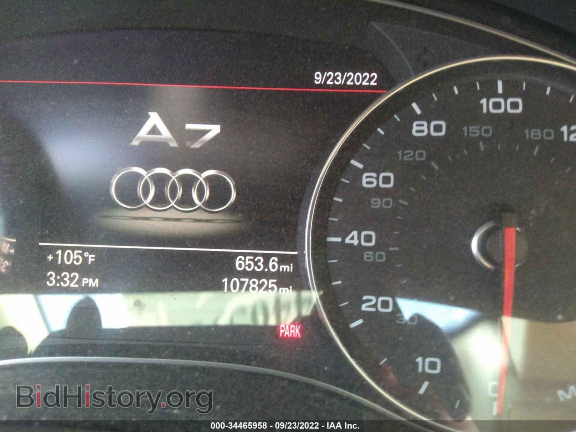 2013 AUDI A7 - VIN: WAU3GAFC7DN025399 - Фото 7