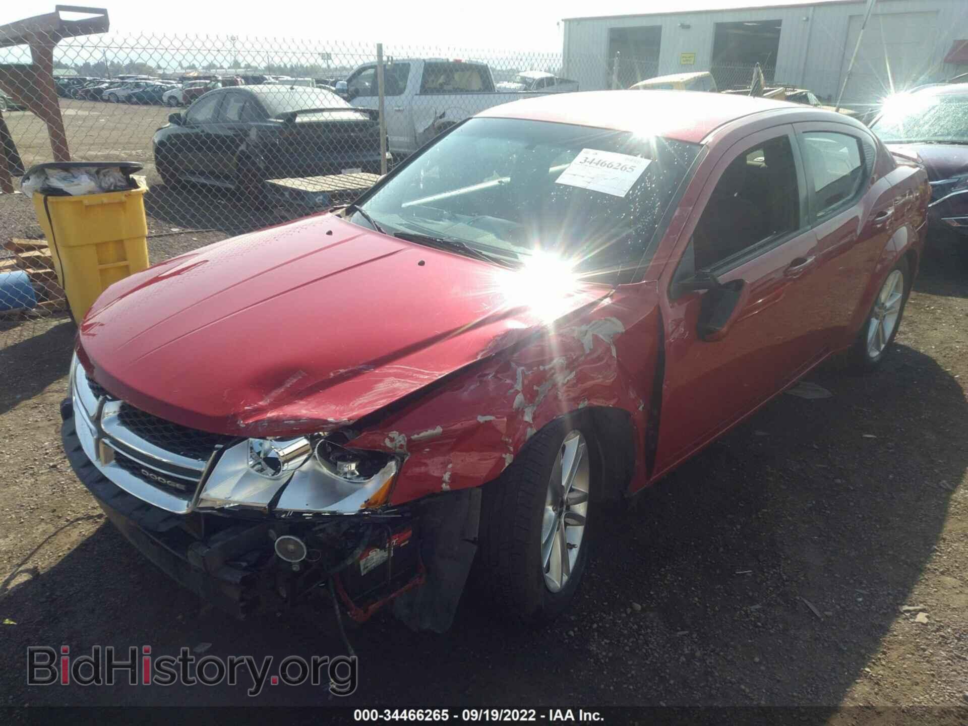 2011 DODGE AVENGER - VIN: 1B3BD1FG4BN528090 - Фото 2