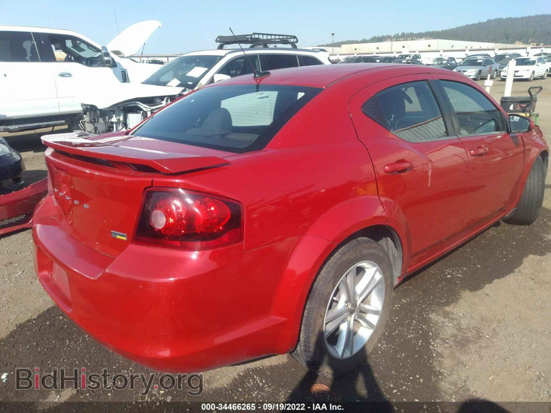 2011 DODGE AVENGER - VIN: 1B3BD1FG4BN528090 - Фото 4