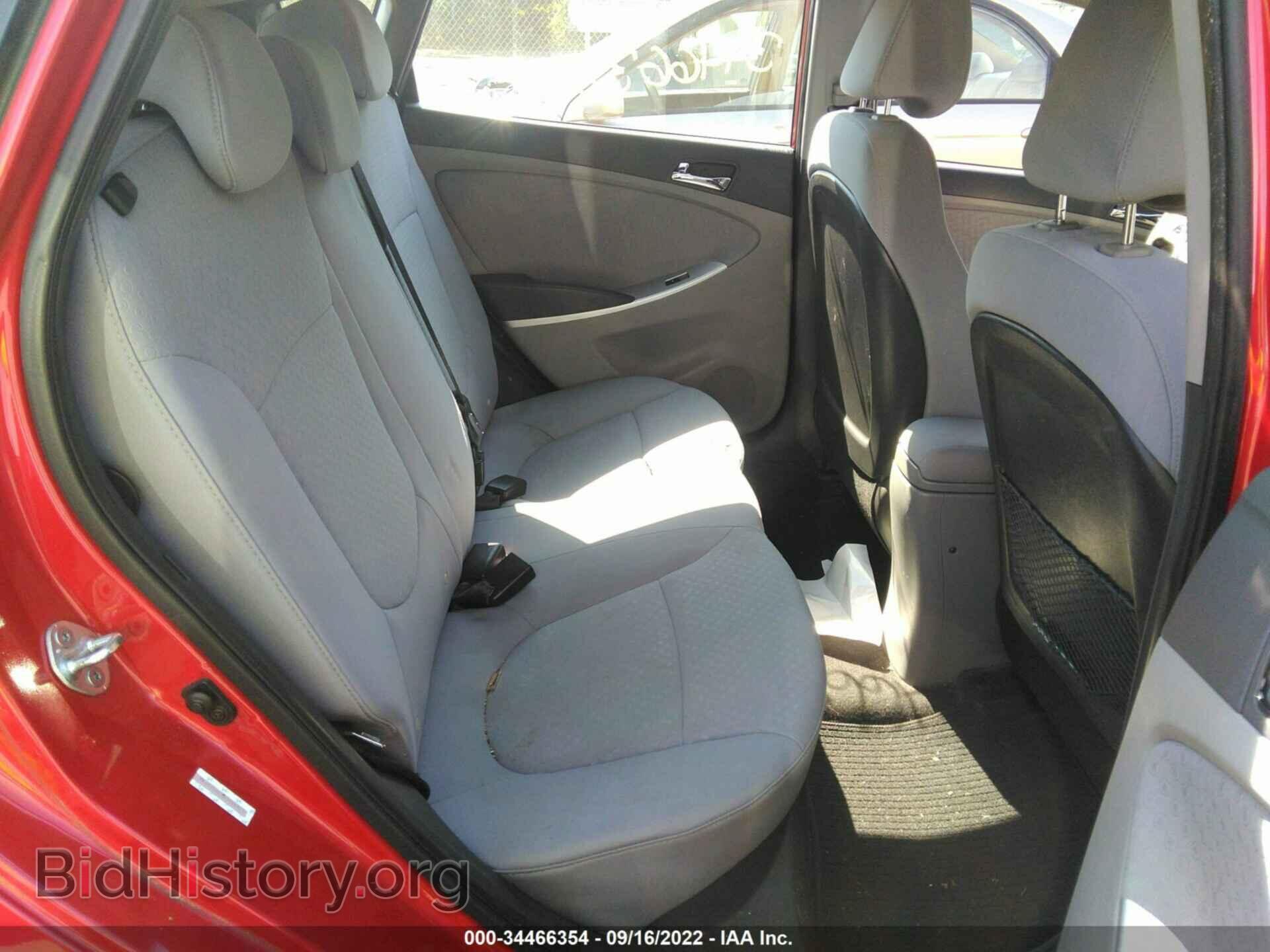 2013 HYUNDAI ACCENT - VIN: KMHCU5AE7DU102351 - Фото 8