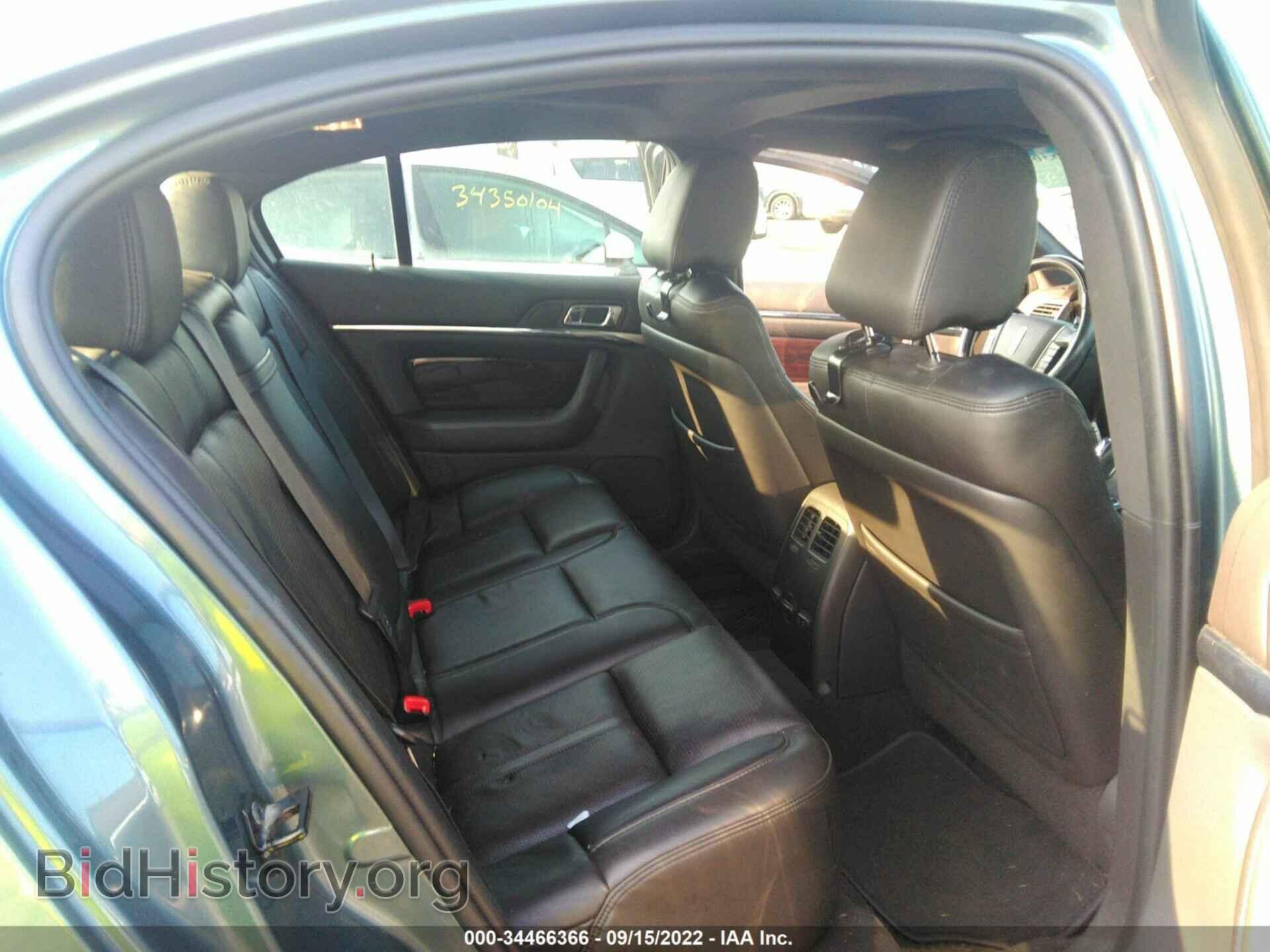 2010 LINCOLN MKS - VIN: 1LNHL9FT4AG607636 - Фото 8