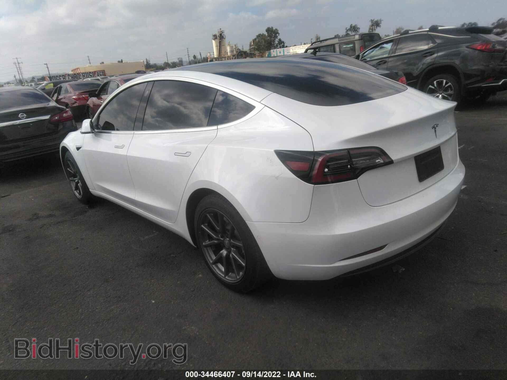 2020 TESLA MODEL 3 - VIN: 5YJ3E1EA6LF804119 - Фото 3