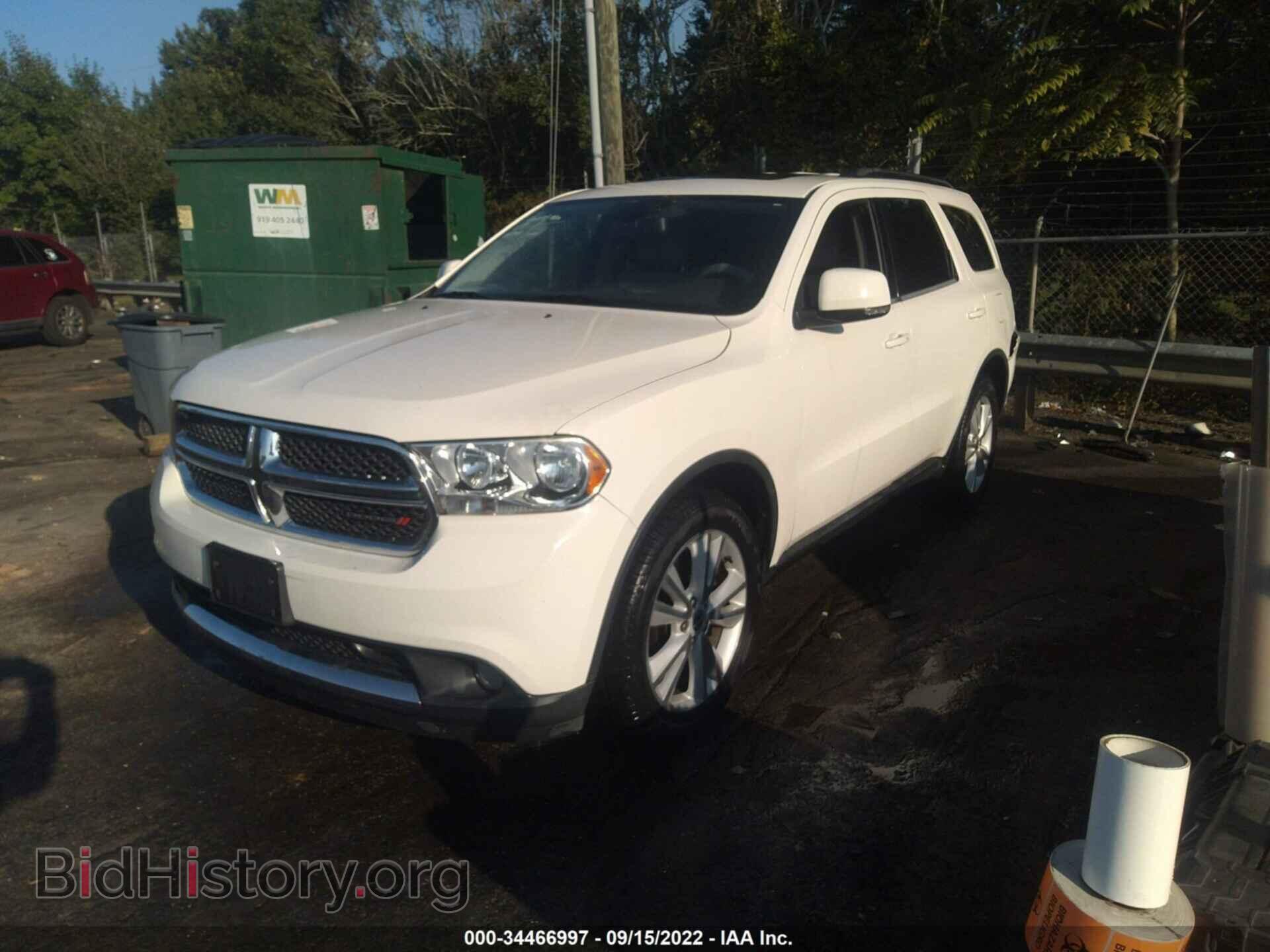 2012 DODGE DURANGO - VIN: 1C4SDJDT1CC322964 - Фото 2