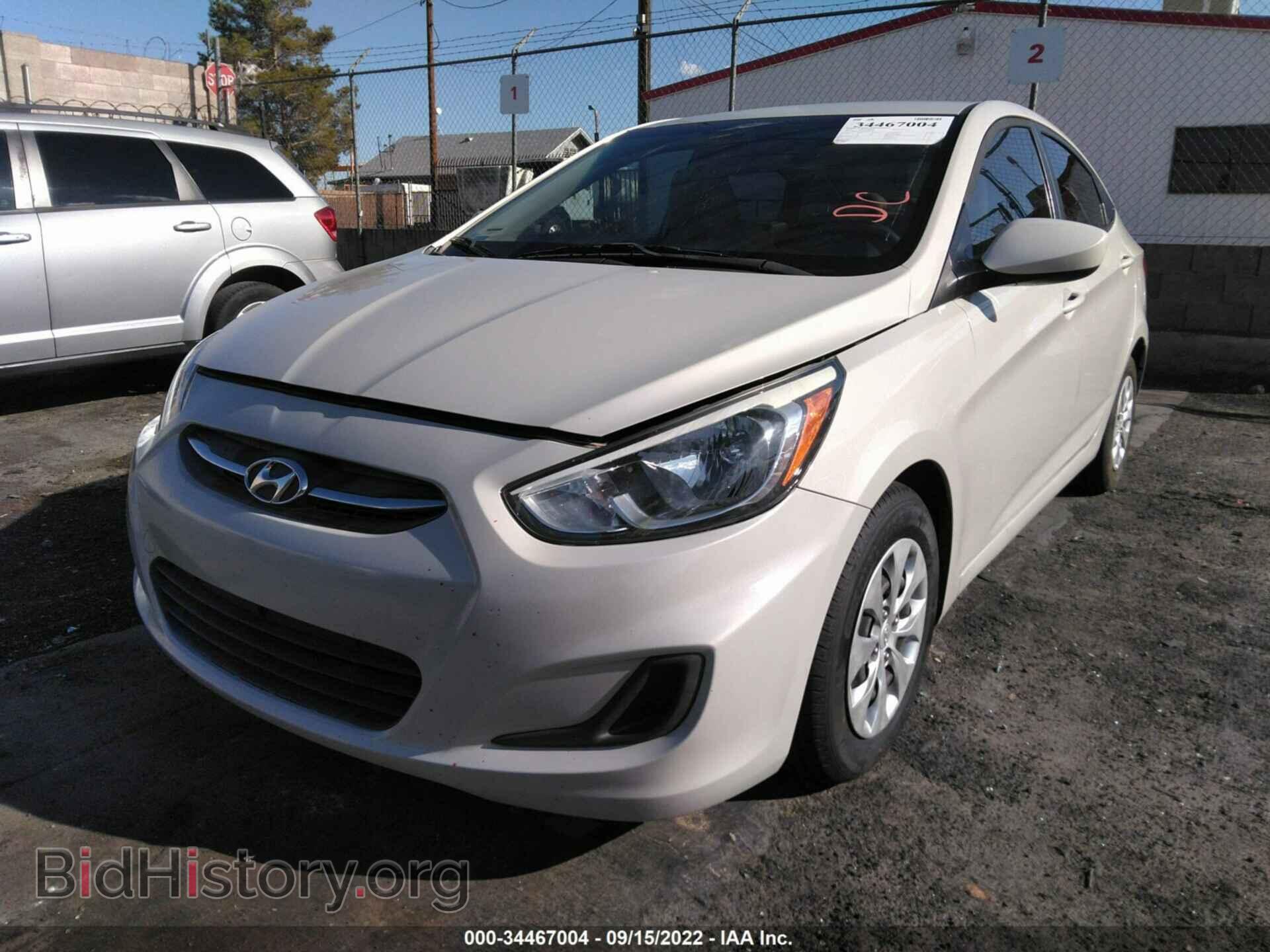2016 HYUNDAI ACCENT - VIN: KMHCT4AE6GU065391 - Фото 2