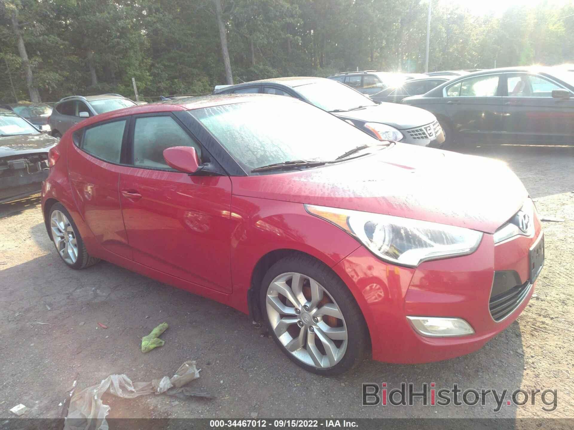 Photo KMHTC6AD2CU066583 - HYUNDAI VELOSTER 2012