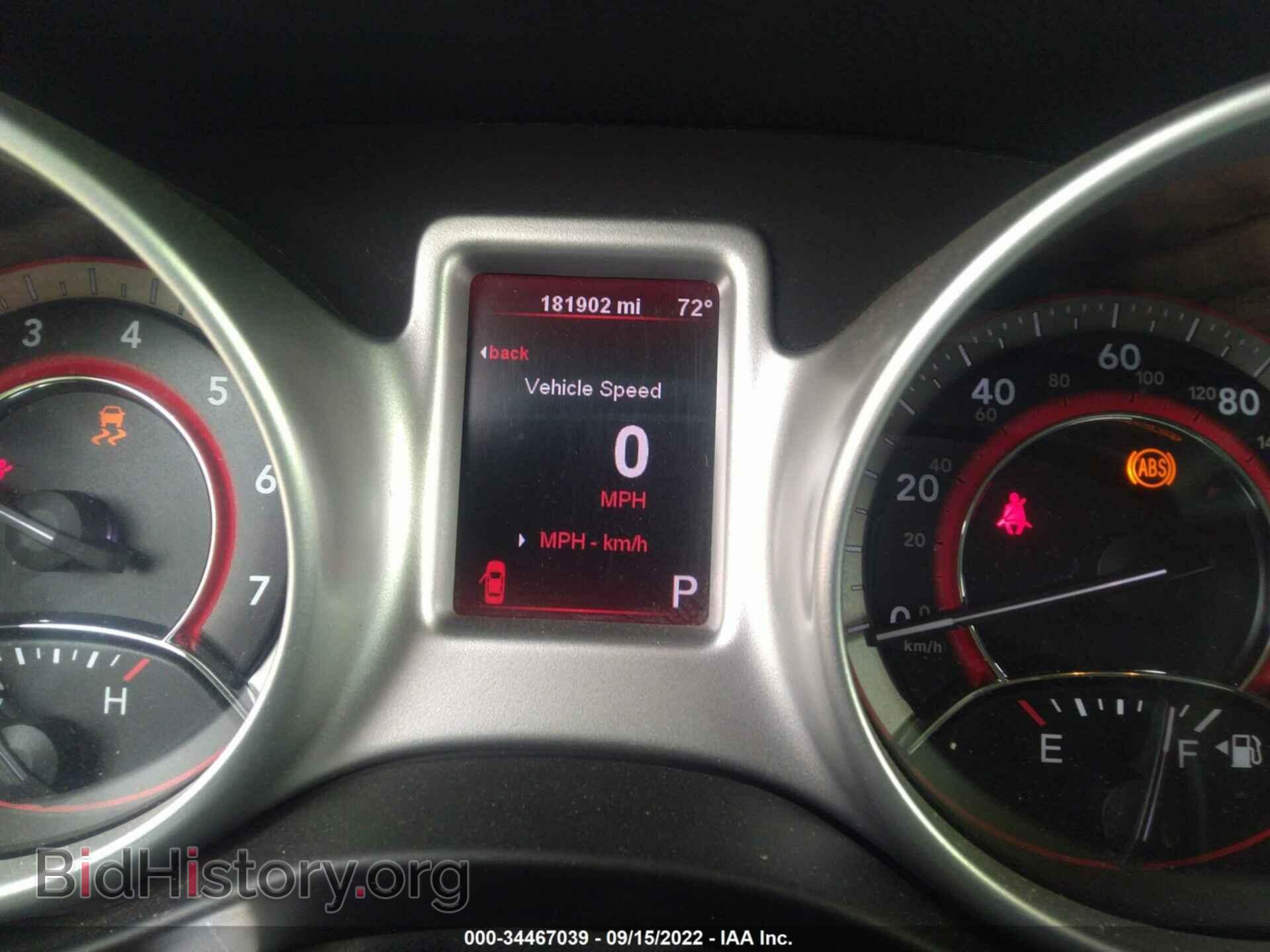 2012 DODGE JOURNEY - VIN: 3C4PDCBB6CT353434 - Фото 7